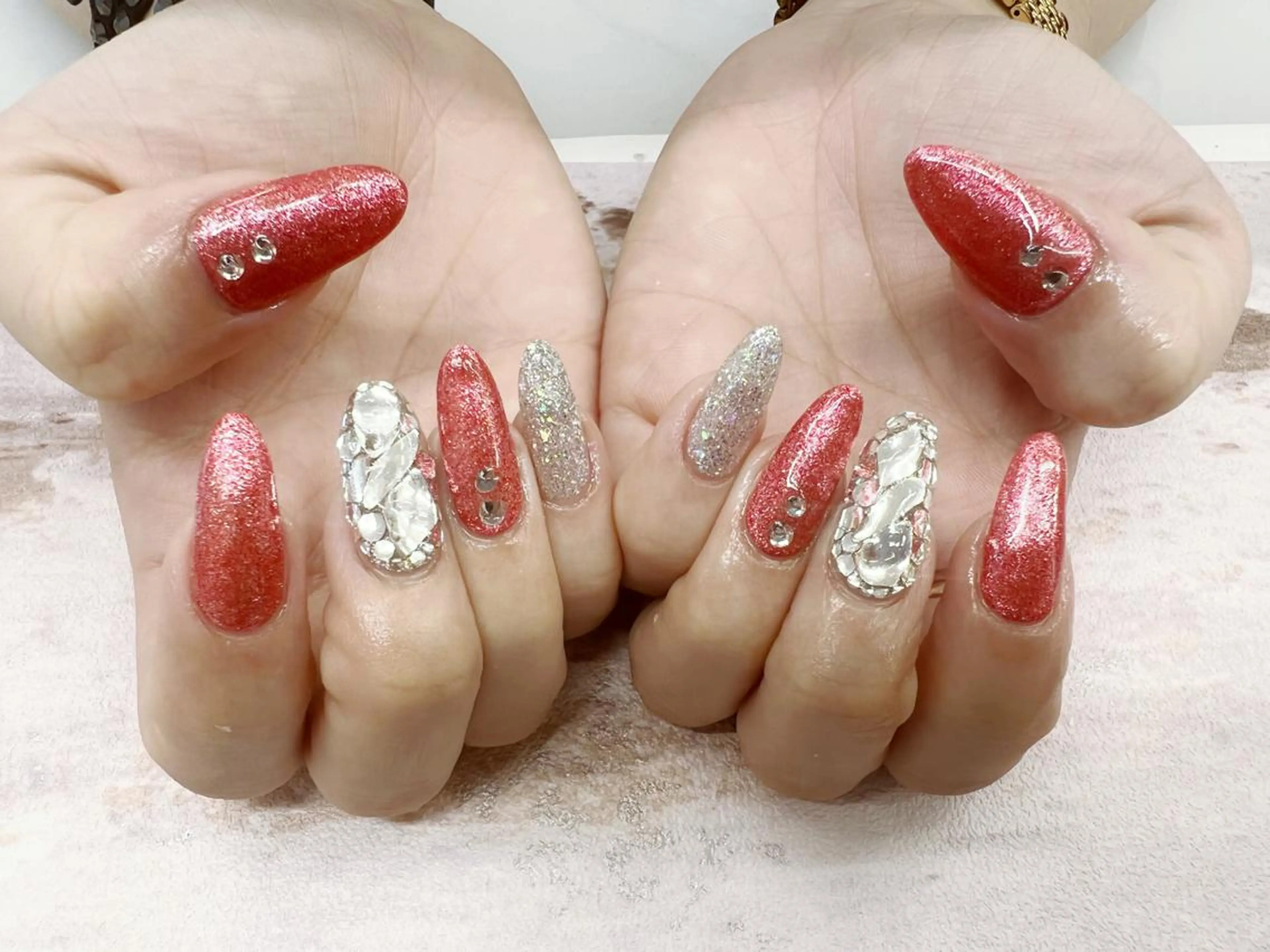 ネイル ハンドネイル Romine アイラッシュ&ネイルのマツエク・マツパデザイン