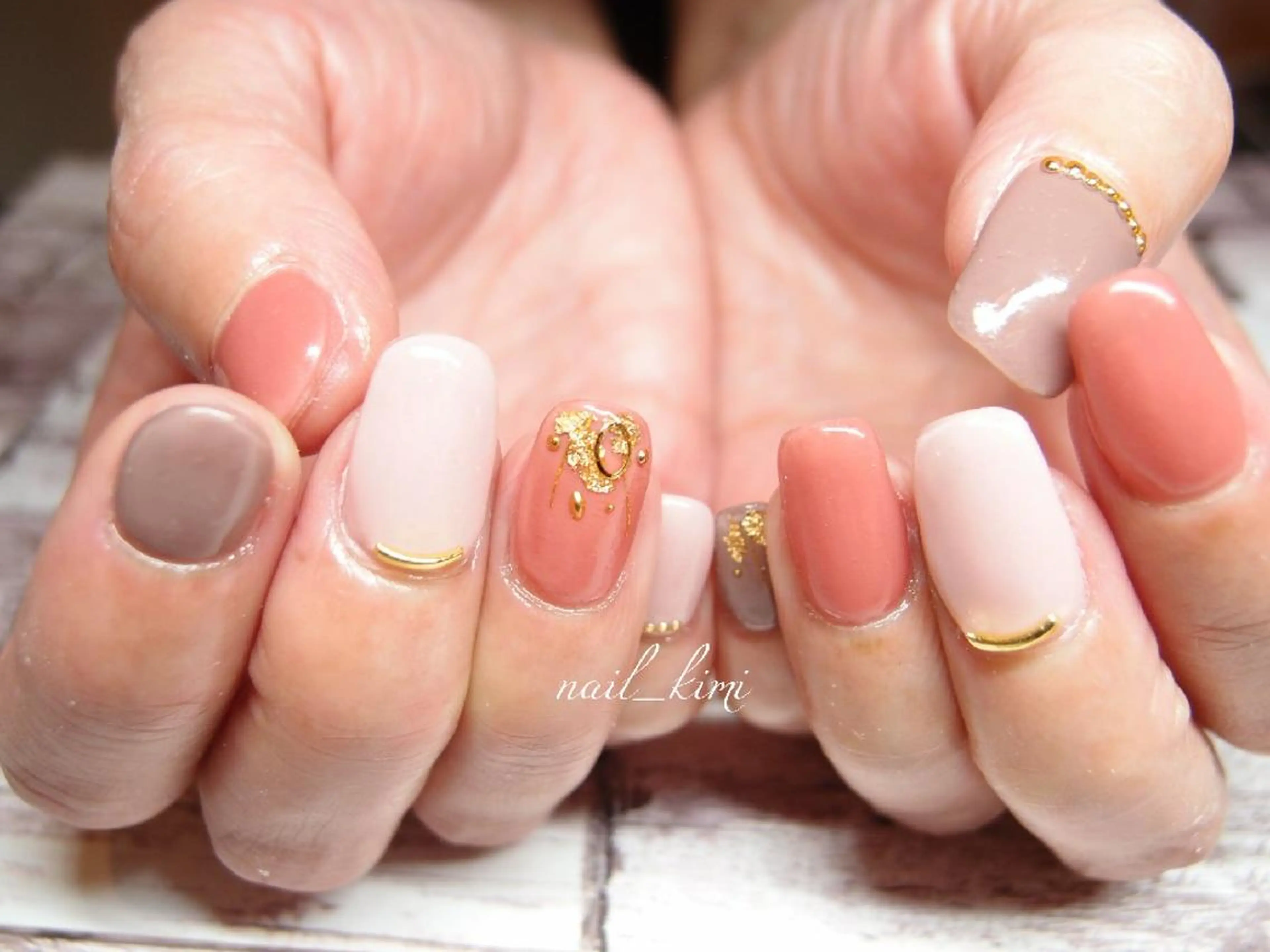ネイル ワンカラーネイル ConneQt所属・ETHOSENSE. kimikaのネイルデザイン
