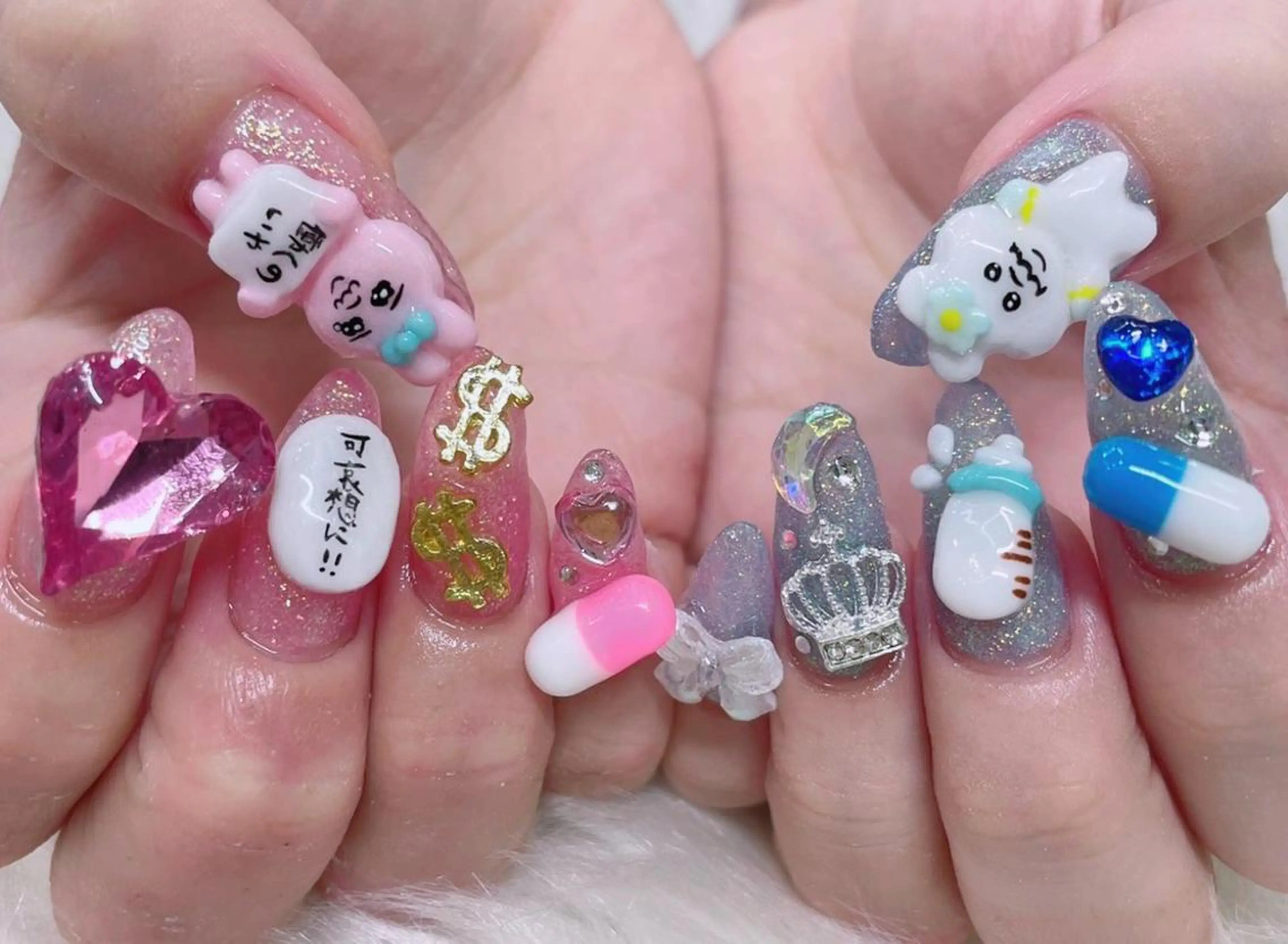 ネイル 成人式 スカルプネイル NAILSGOGO shibuyaのネイルデザイン