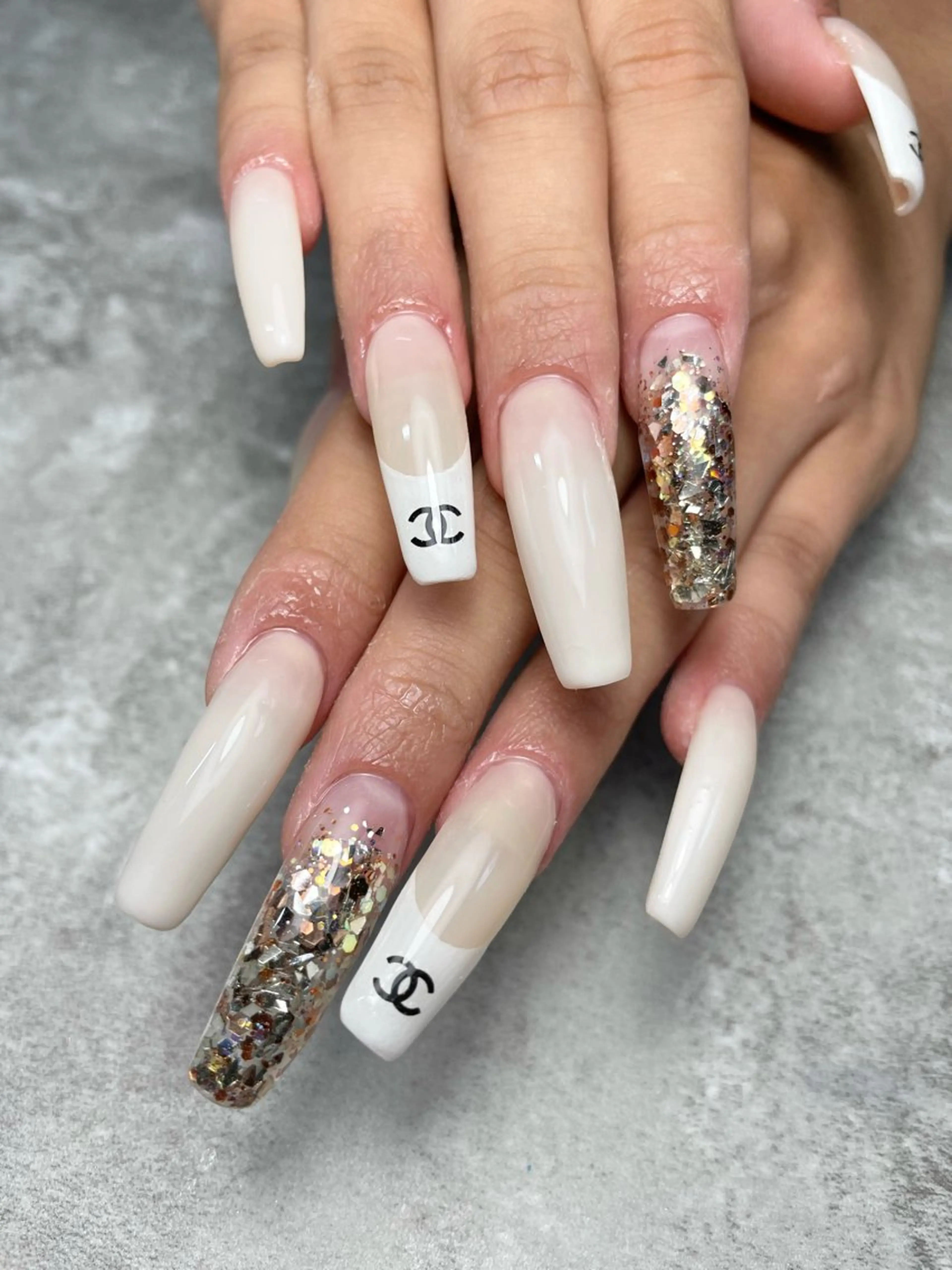 ネイル ロングネイル スカルプネイル ハンドネイル Y's nailのネイルデザイン