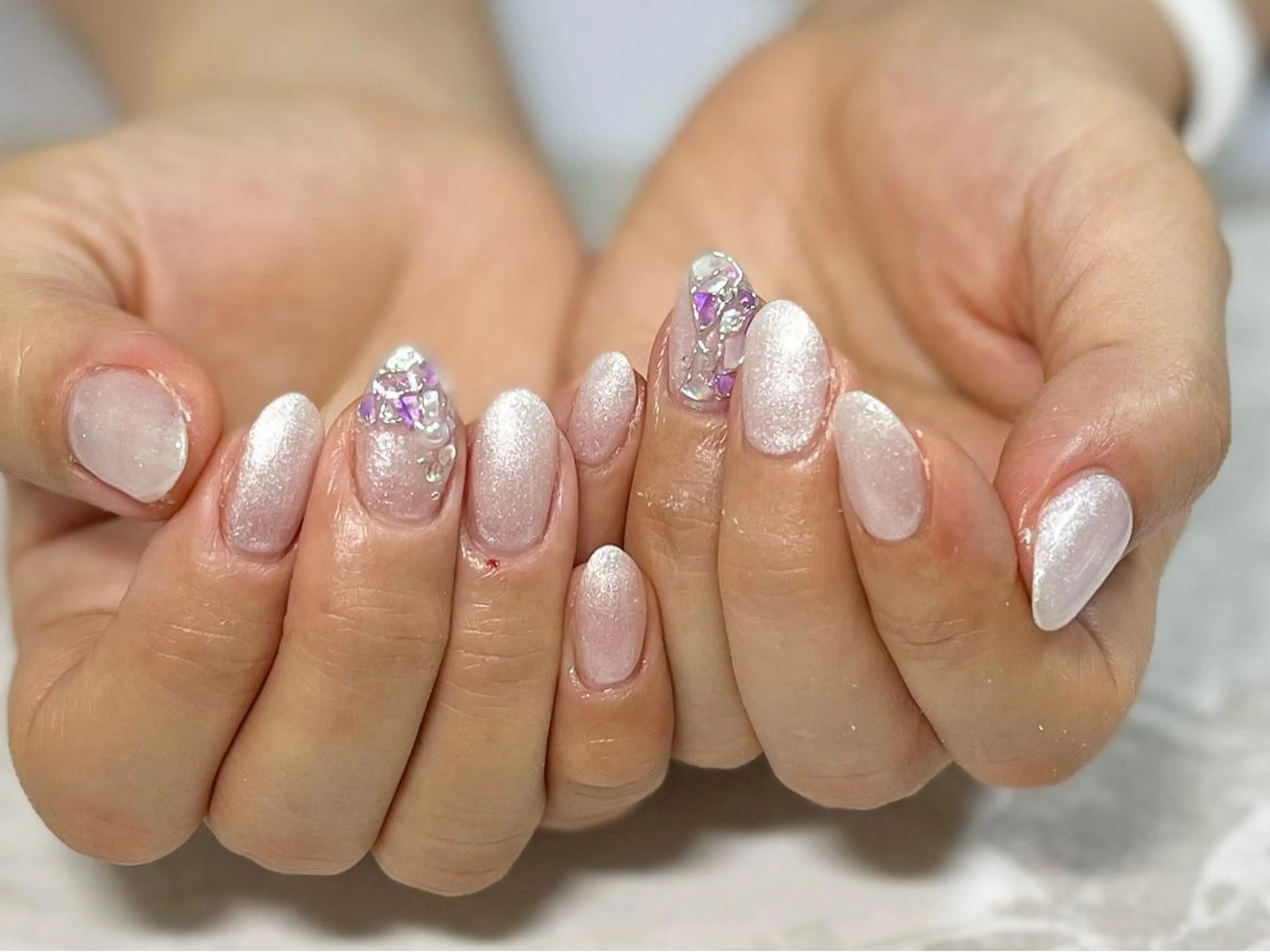 ネイル フットネイル ニュアンスネイル シンプルネイル 春ネイル 夏ネイル ハンドネイル ネイル フフラ所属・nail fufla ♡yamane♡のネイルデザイン