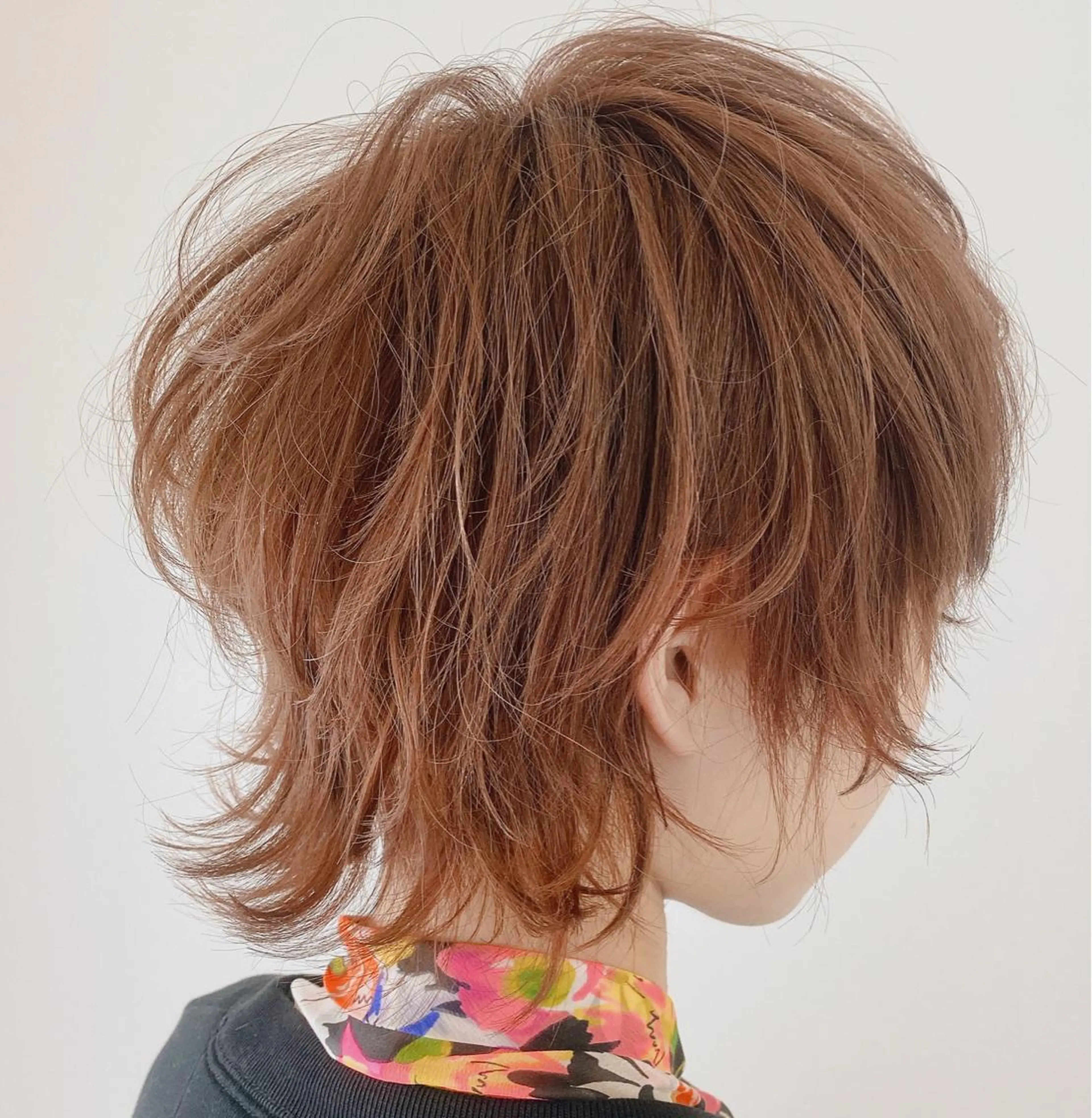 ショート ショートヘア カット ヘアカラー 上川 開生のヘアスタイル