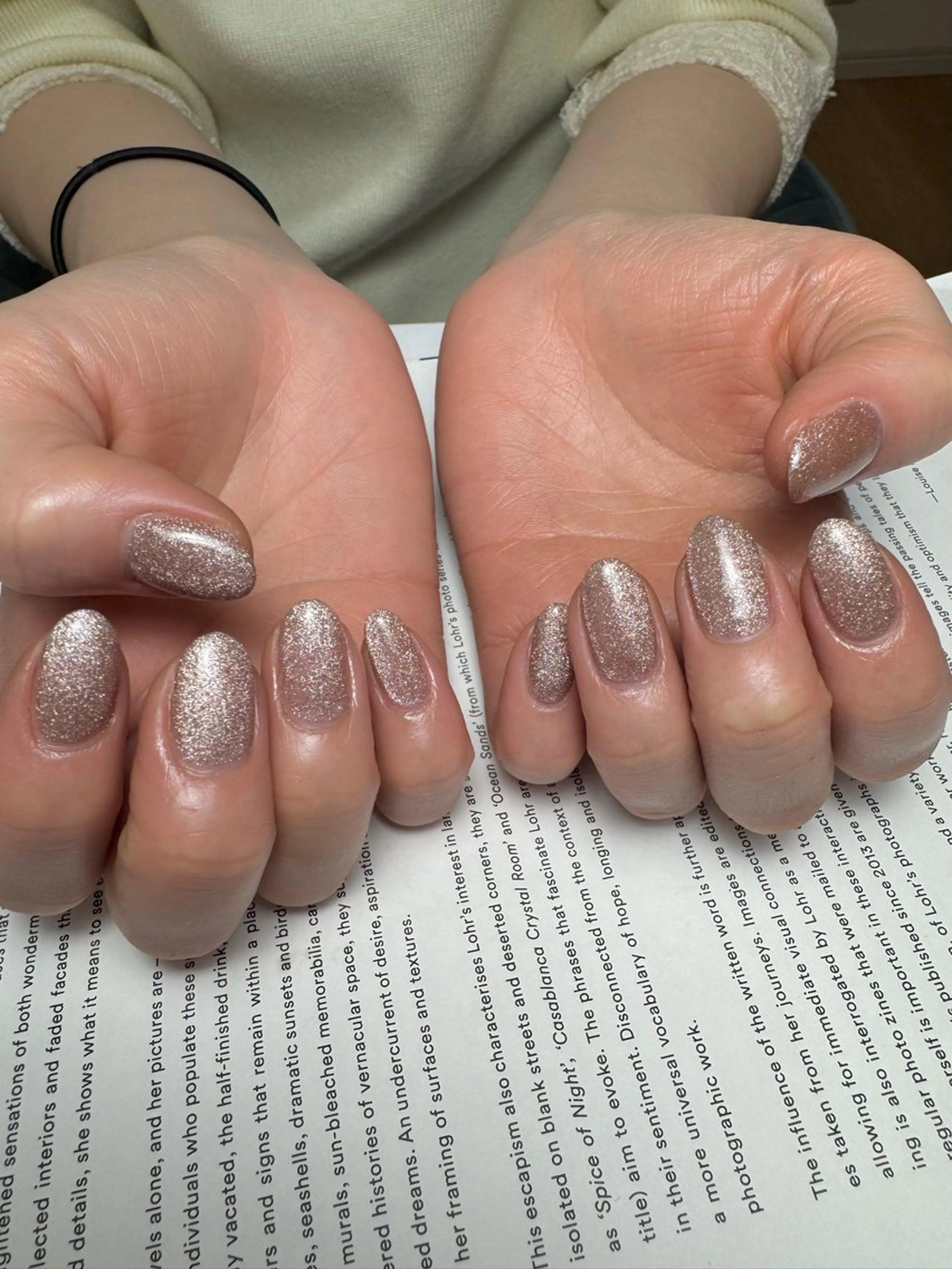 ネイル マグネットネイル ワンカラーネイル ハンドネイル 白日-hakubi nail-のネイルデザイン