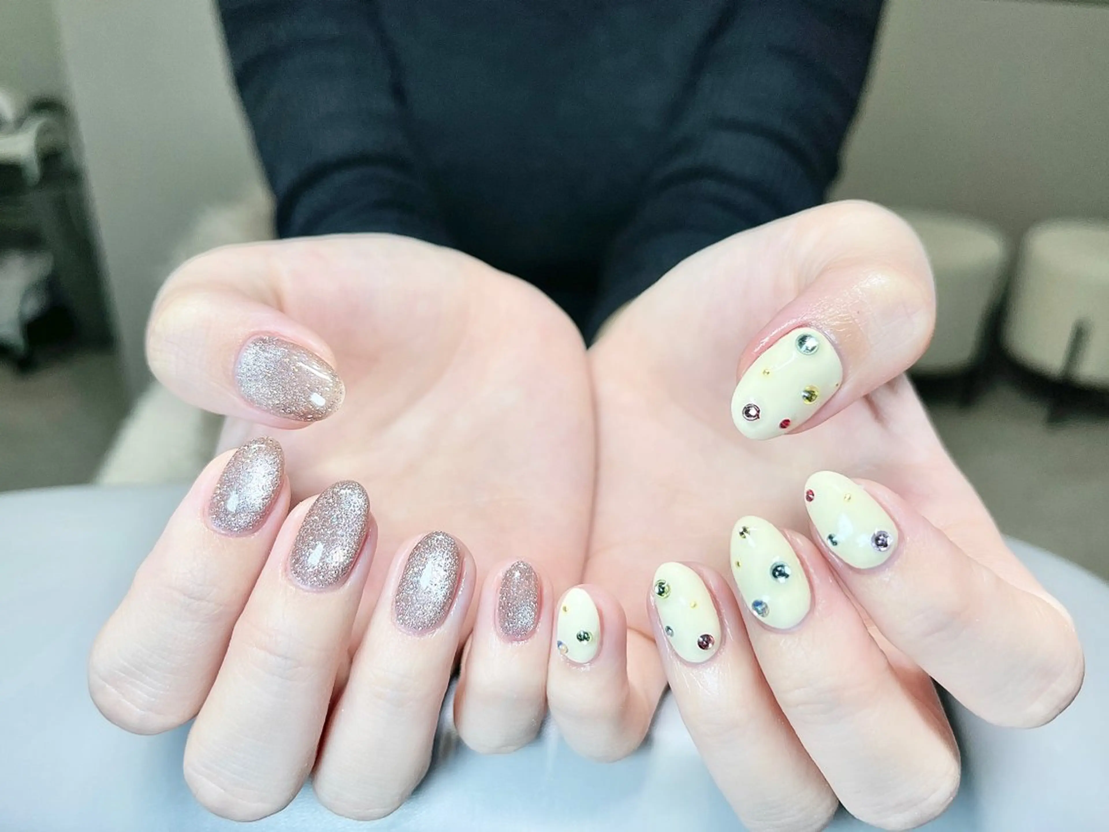 ネイル ハンドネイル glance nailのネイルデザイン