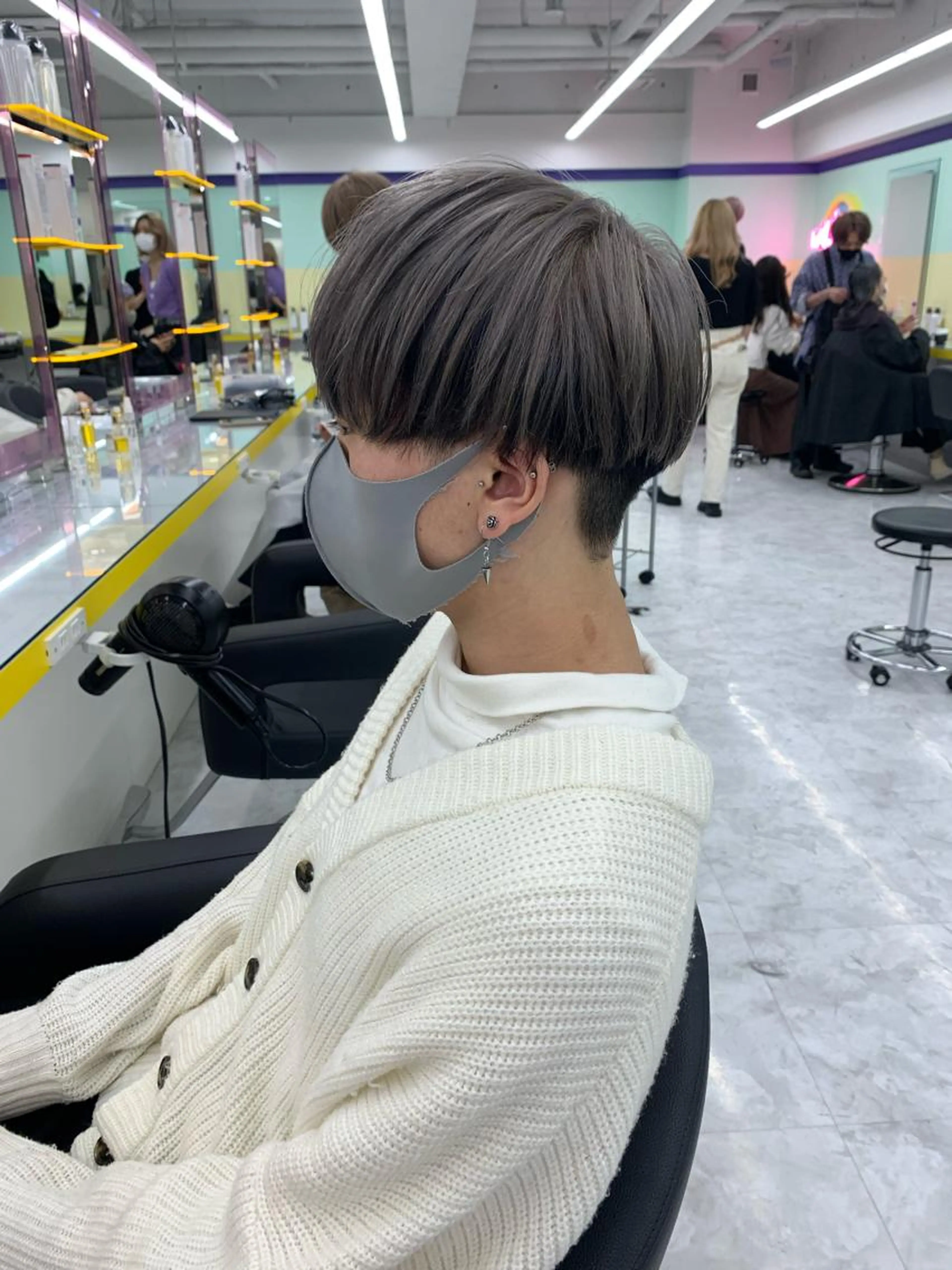 👦🏻メンズ限定👦🏻メンズカット何でも任せてください🤞🏻💙🇰🇷韓国マッシュ🇰🇷センターパート🇰🇷の写真