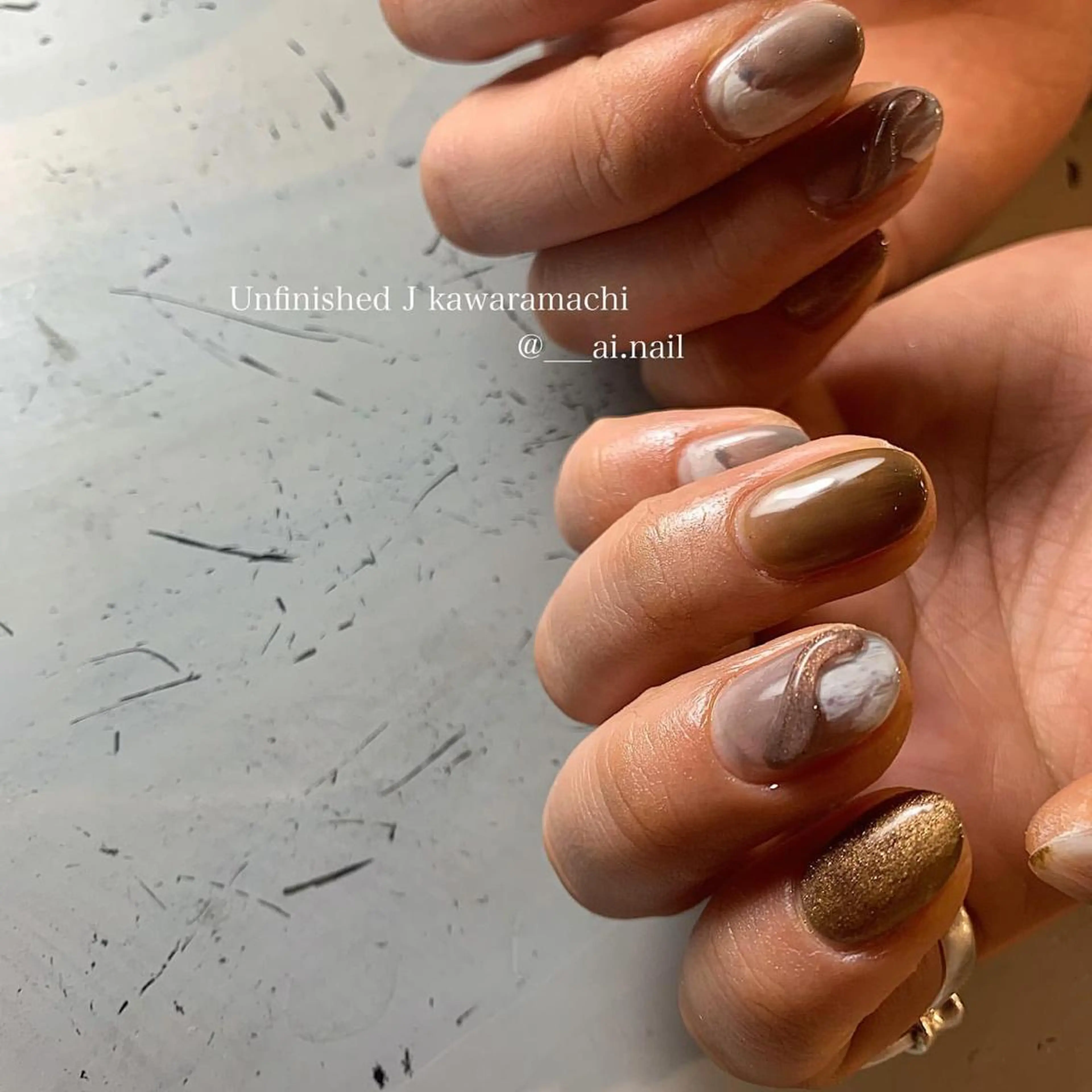 ネイル 🍃伏見 / soL nail / aiのネイルデザイン