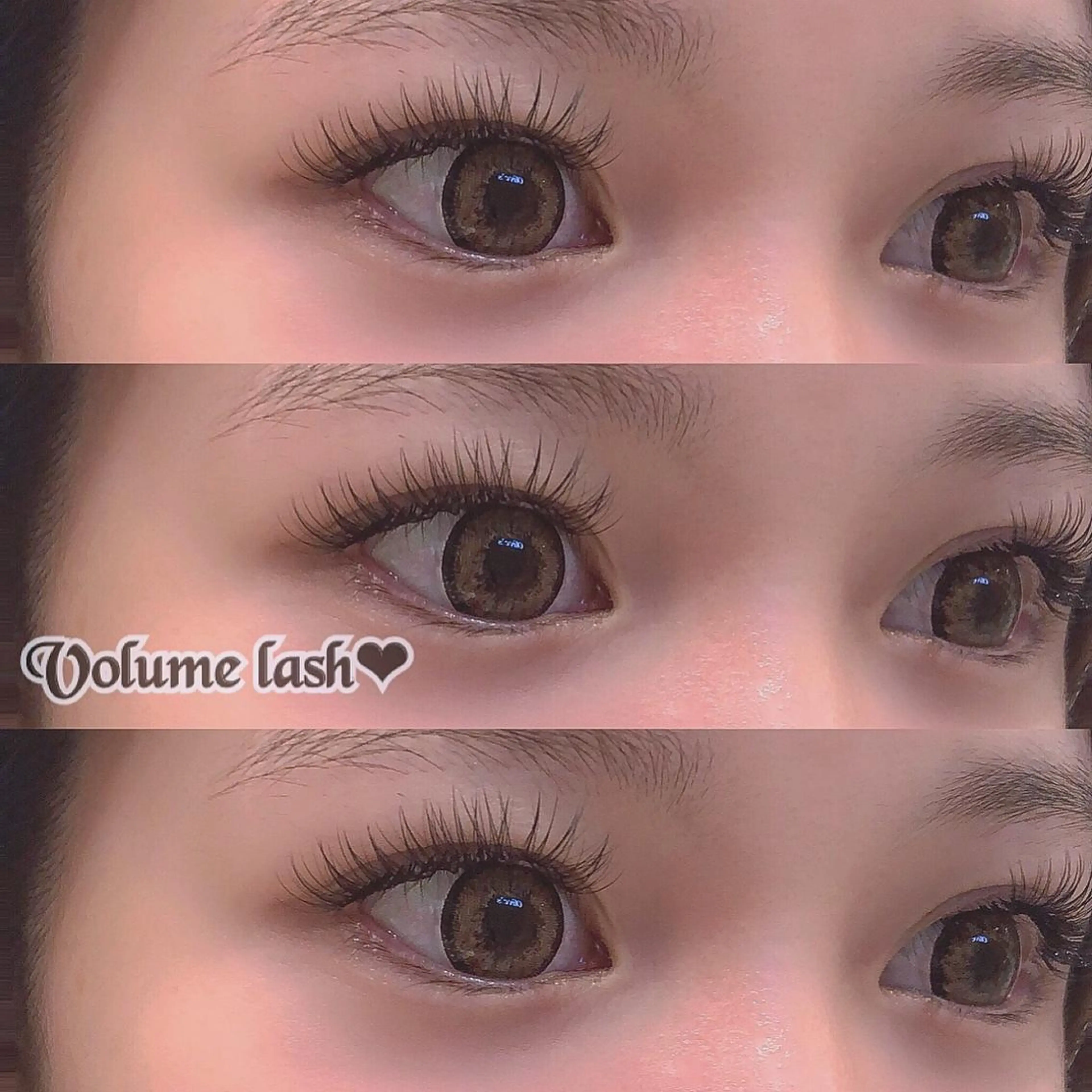 マツエク・マツパ ボリュームラッシュ . mikuのマツエク・マツパデザイン