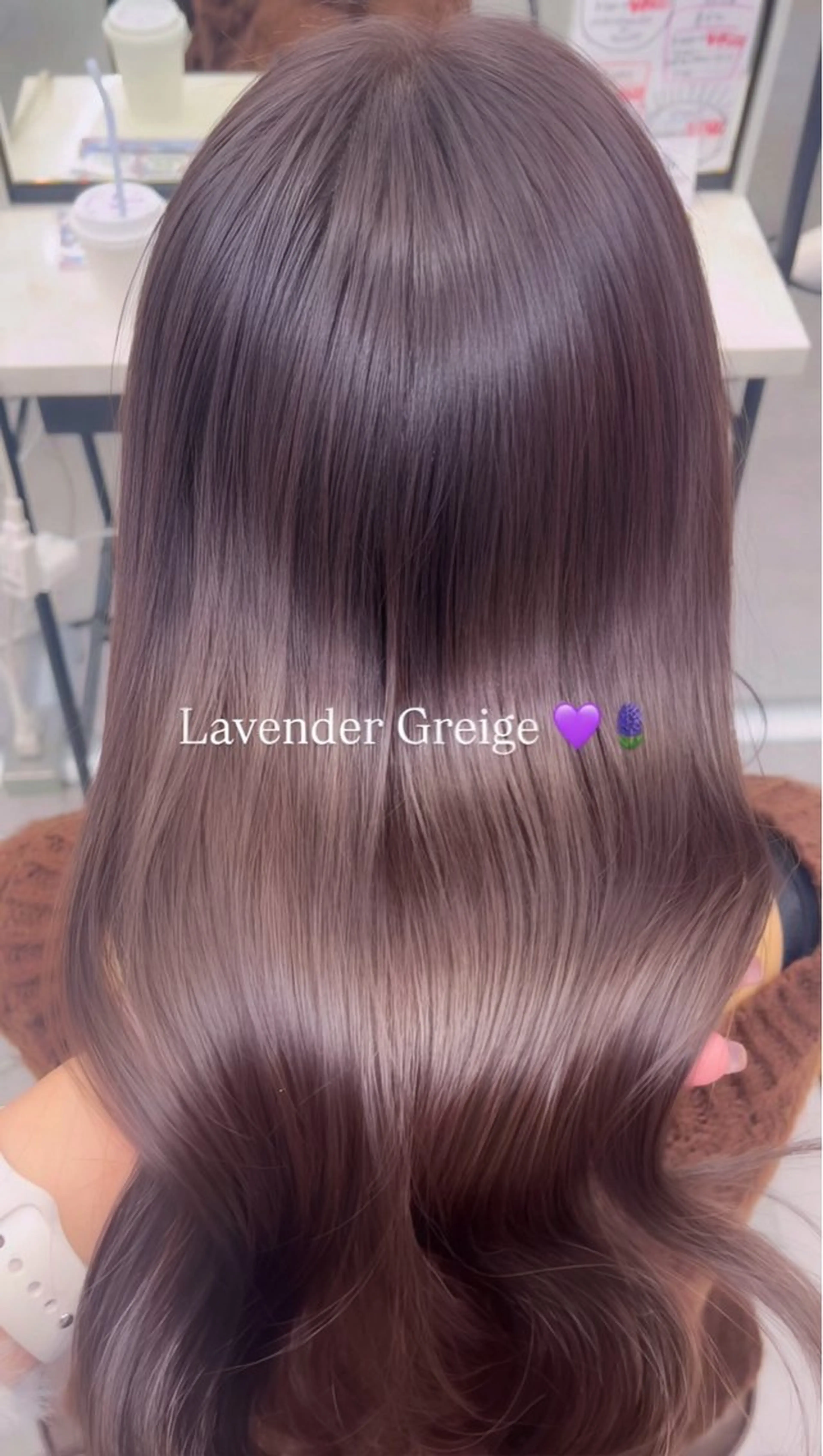 【🫧ツヤ感color🫧＋自社トリートメント付き】の写真