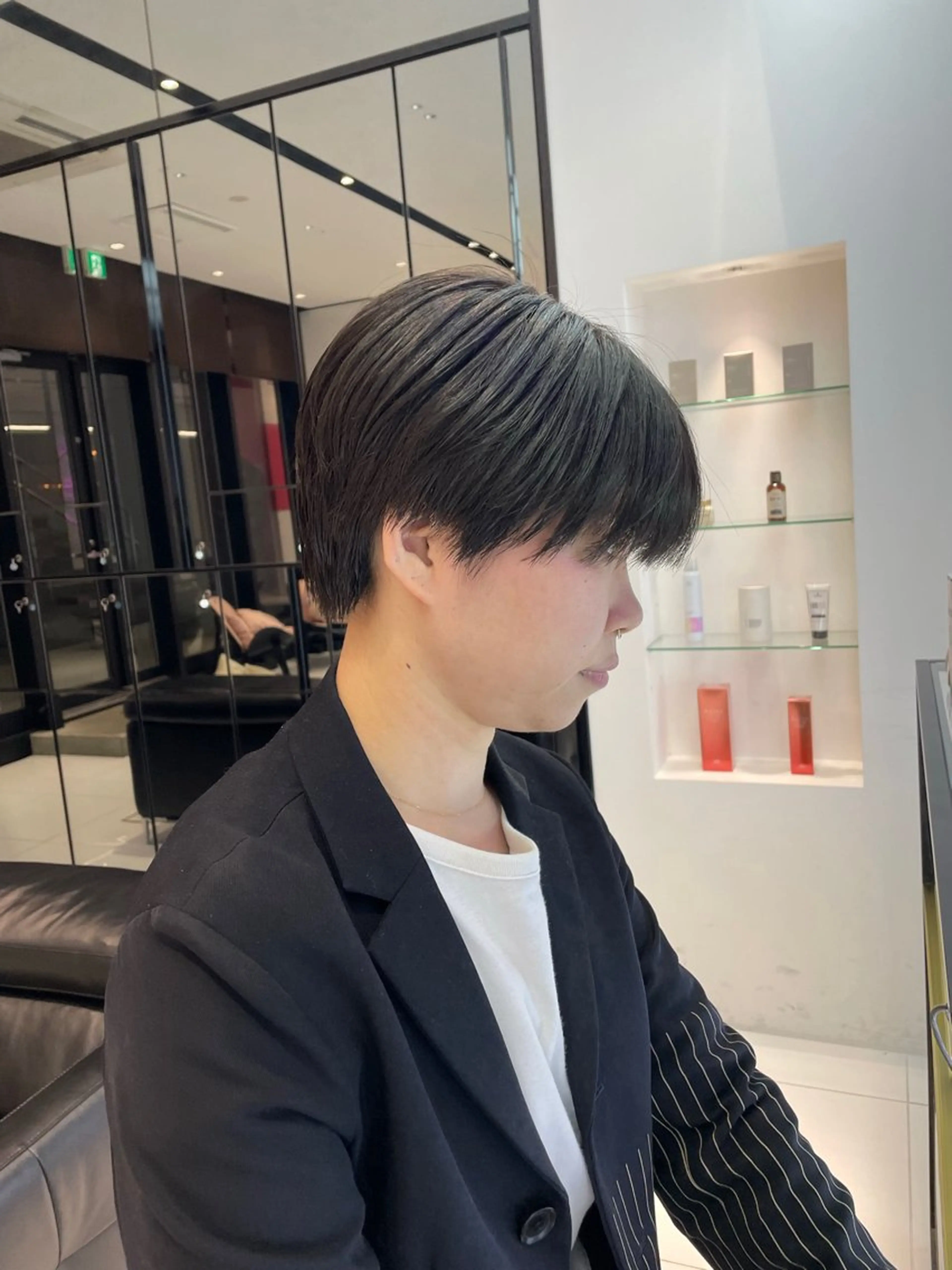 無料レディースショートカットモデル✨ (3cm以上カット可能のみ〇)12月19.20日限定メニュー‼️の写真