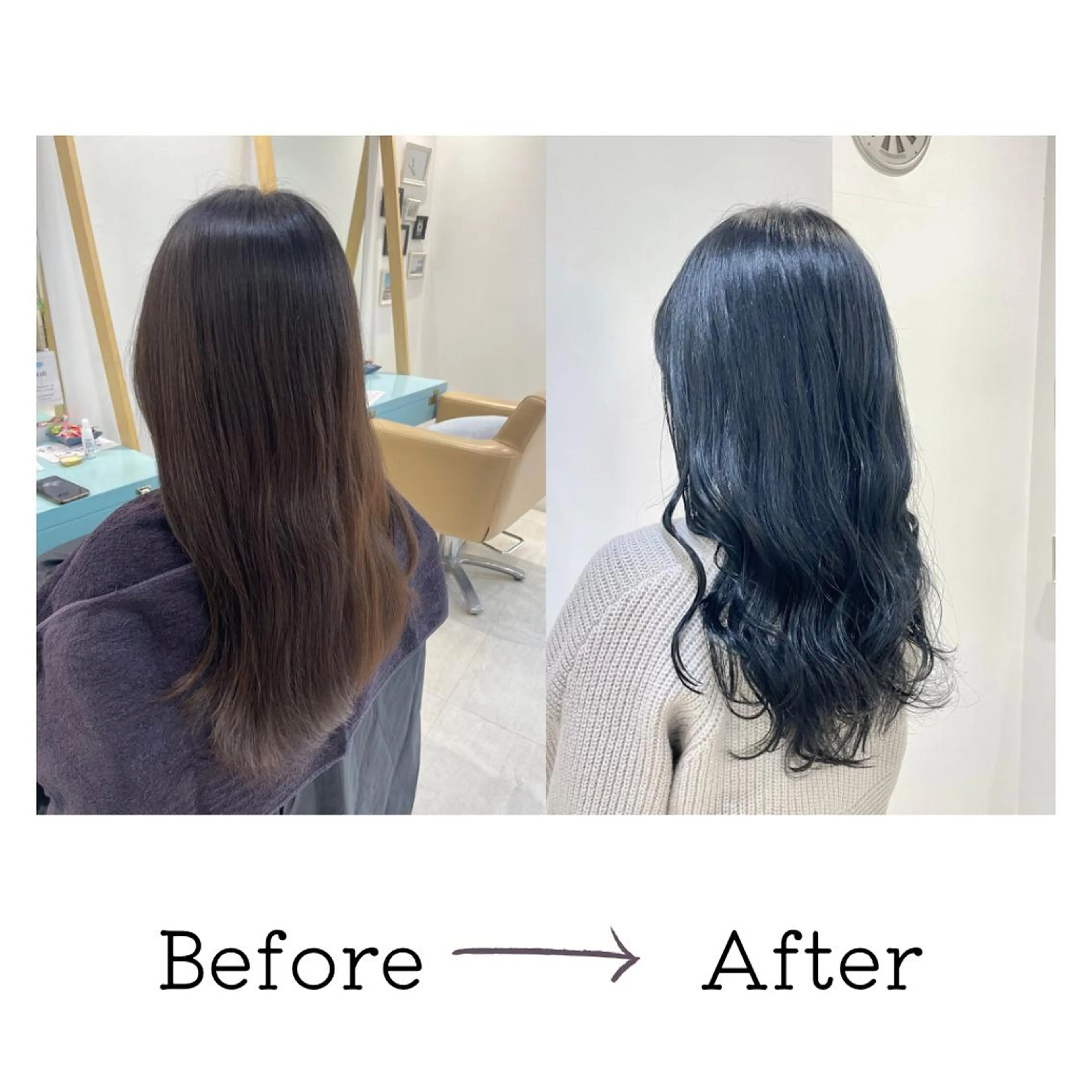 ロング カラー 💫小顔カット TAROのヘアスタイル