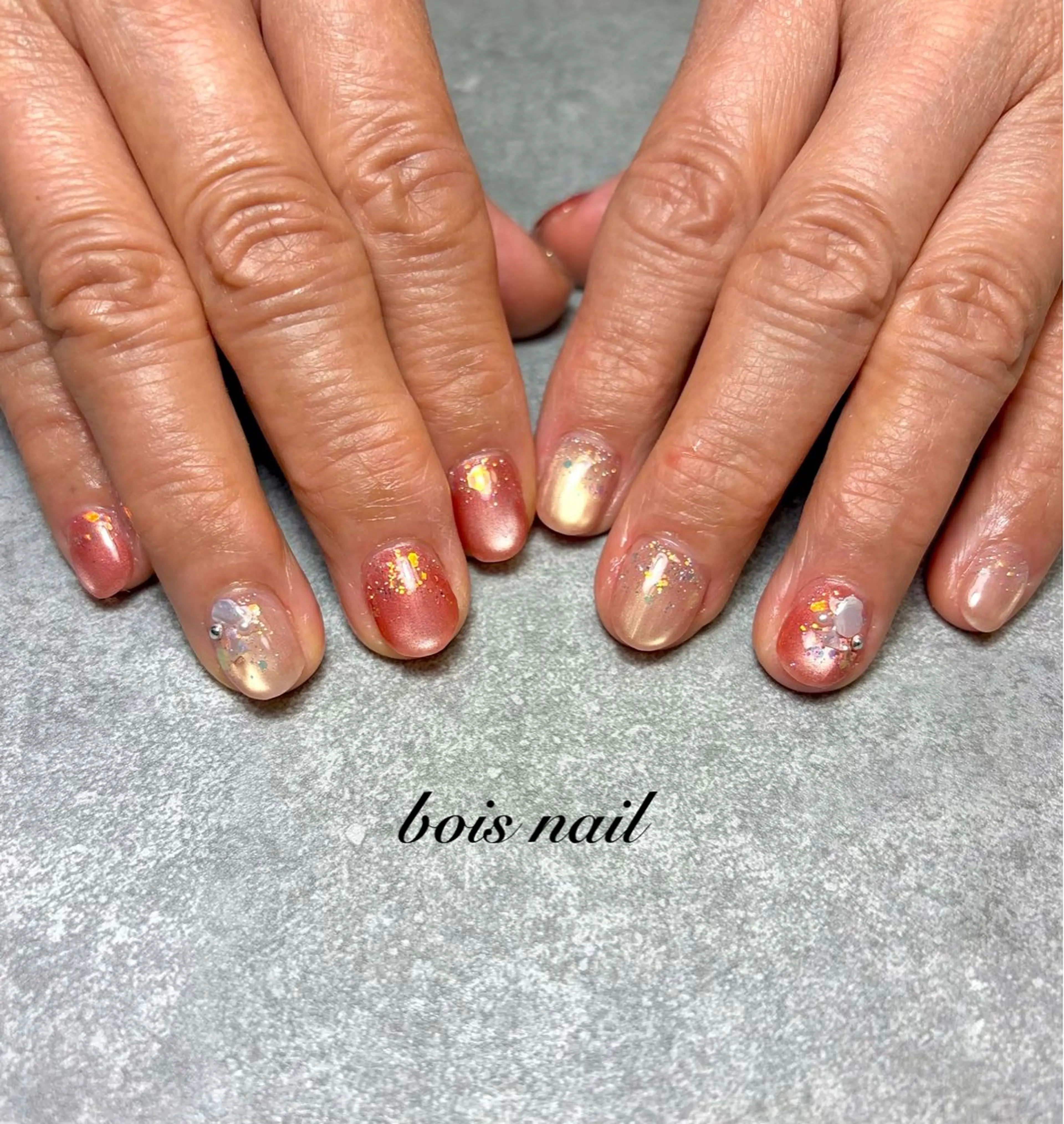 ネイル bois nail ボワネイル北巽のネイルデザイン