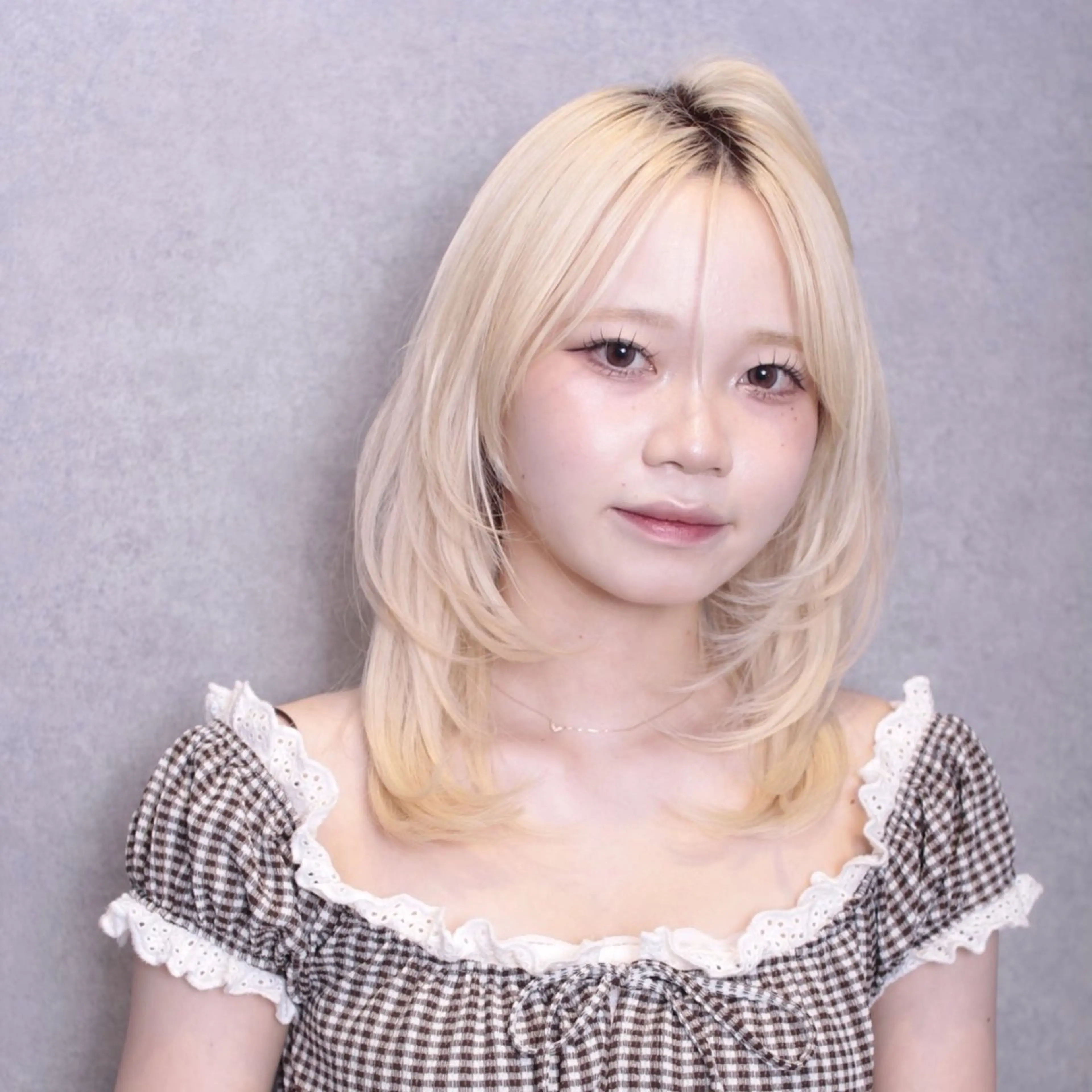 ミディアム PELE SAKAE /Sayakaのヘアスタイル