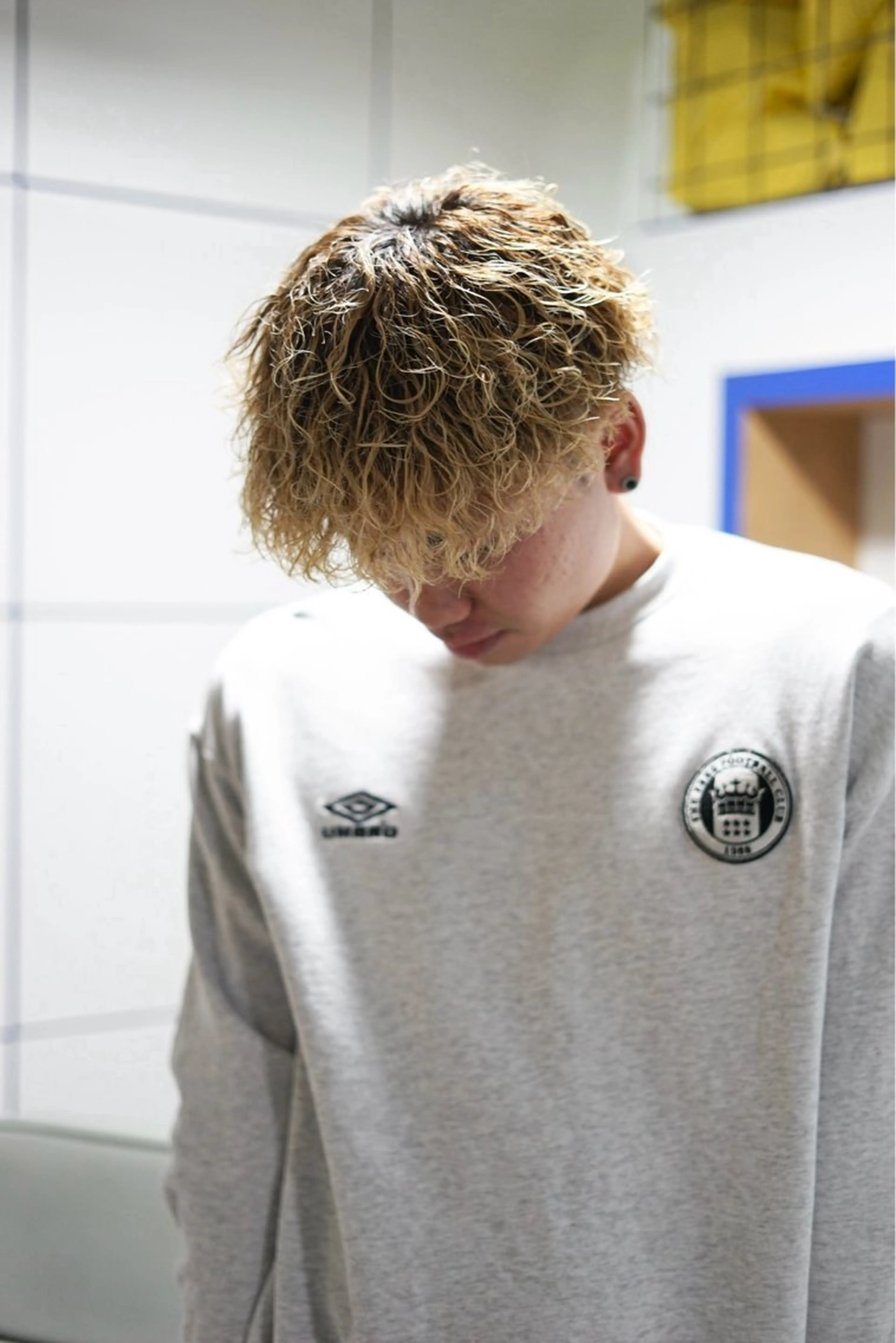 波巻きパーマ🌀の写真