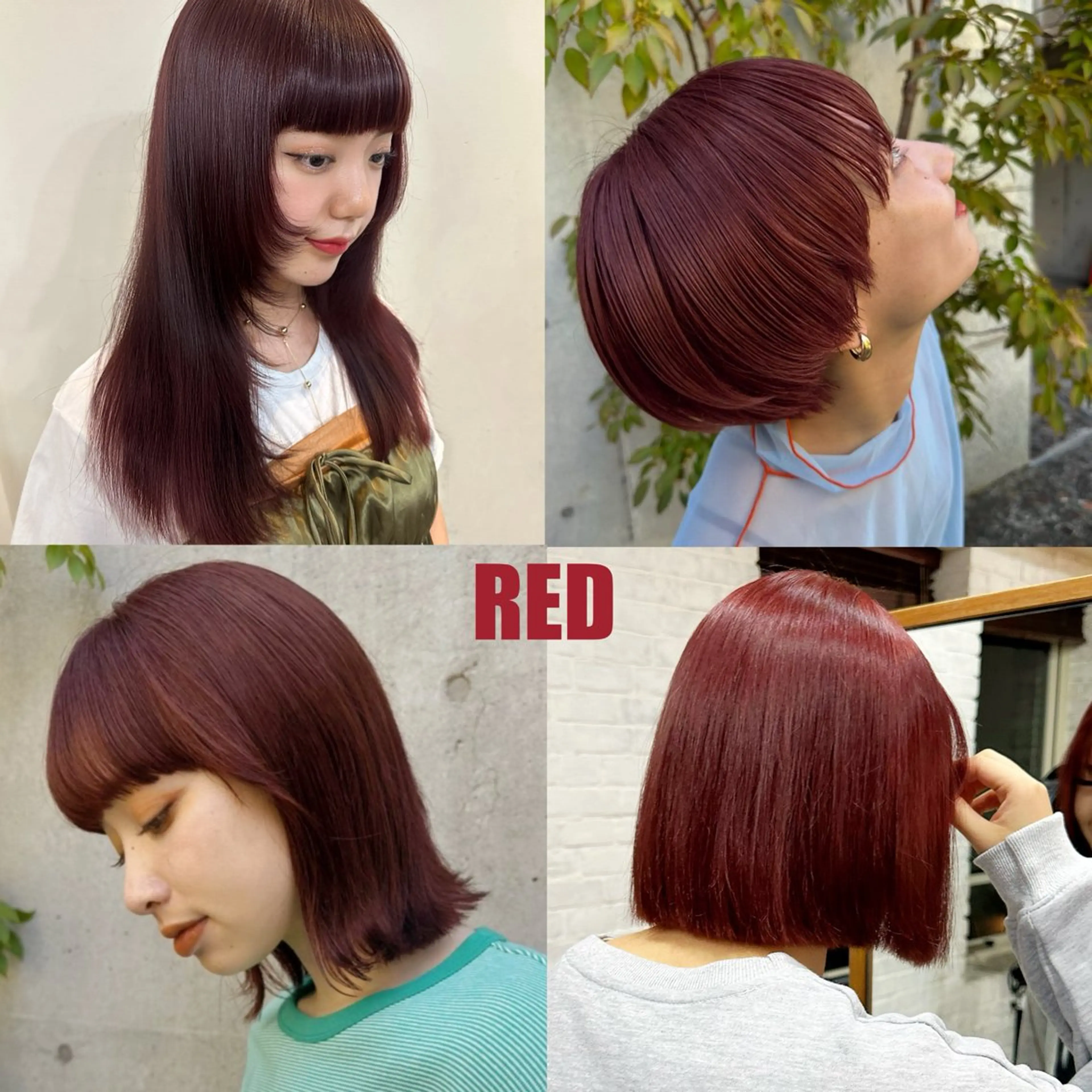 カラー ❤️アヤカ Wカラー ボブ レイヤー❤️のヘアスタイル