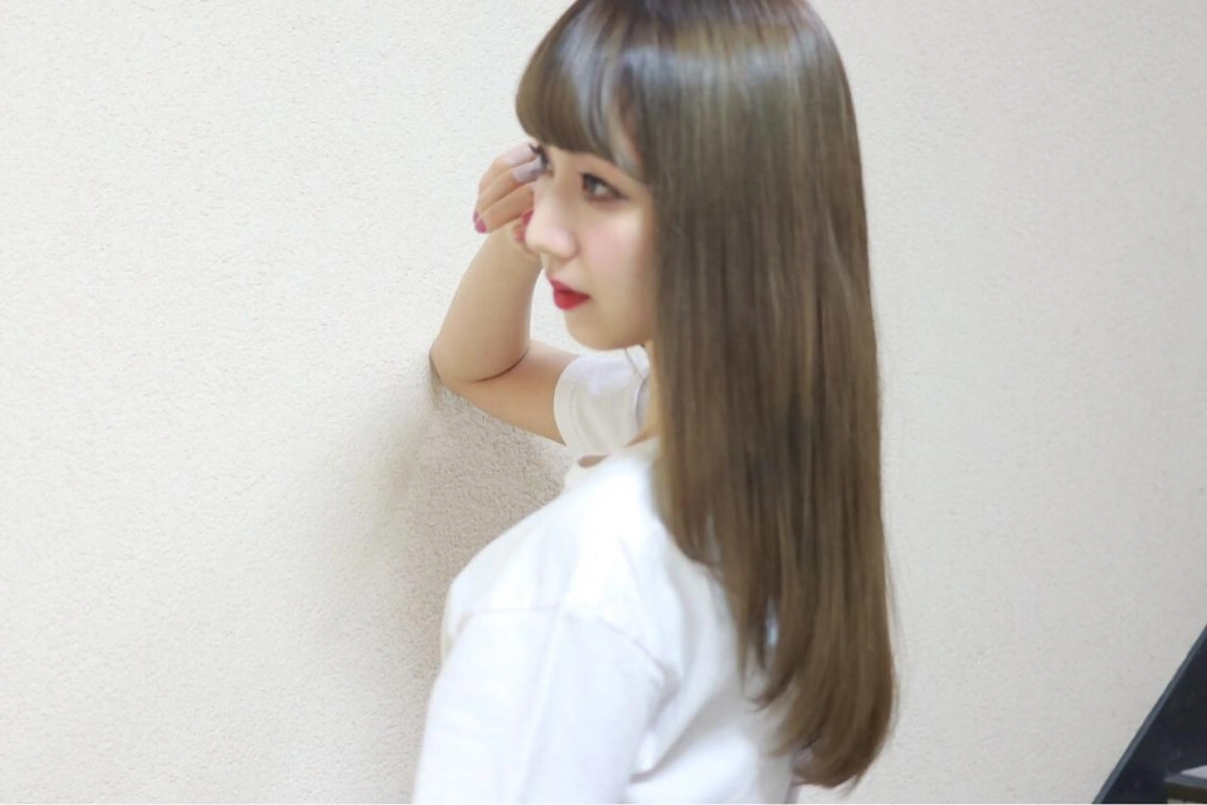 ロング 透明感カラー・ 髪質改善🩵イケダのヘアスタイル