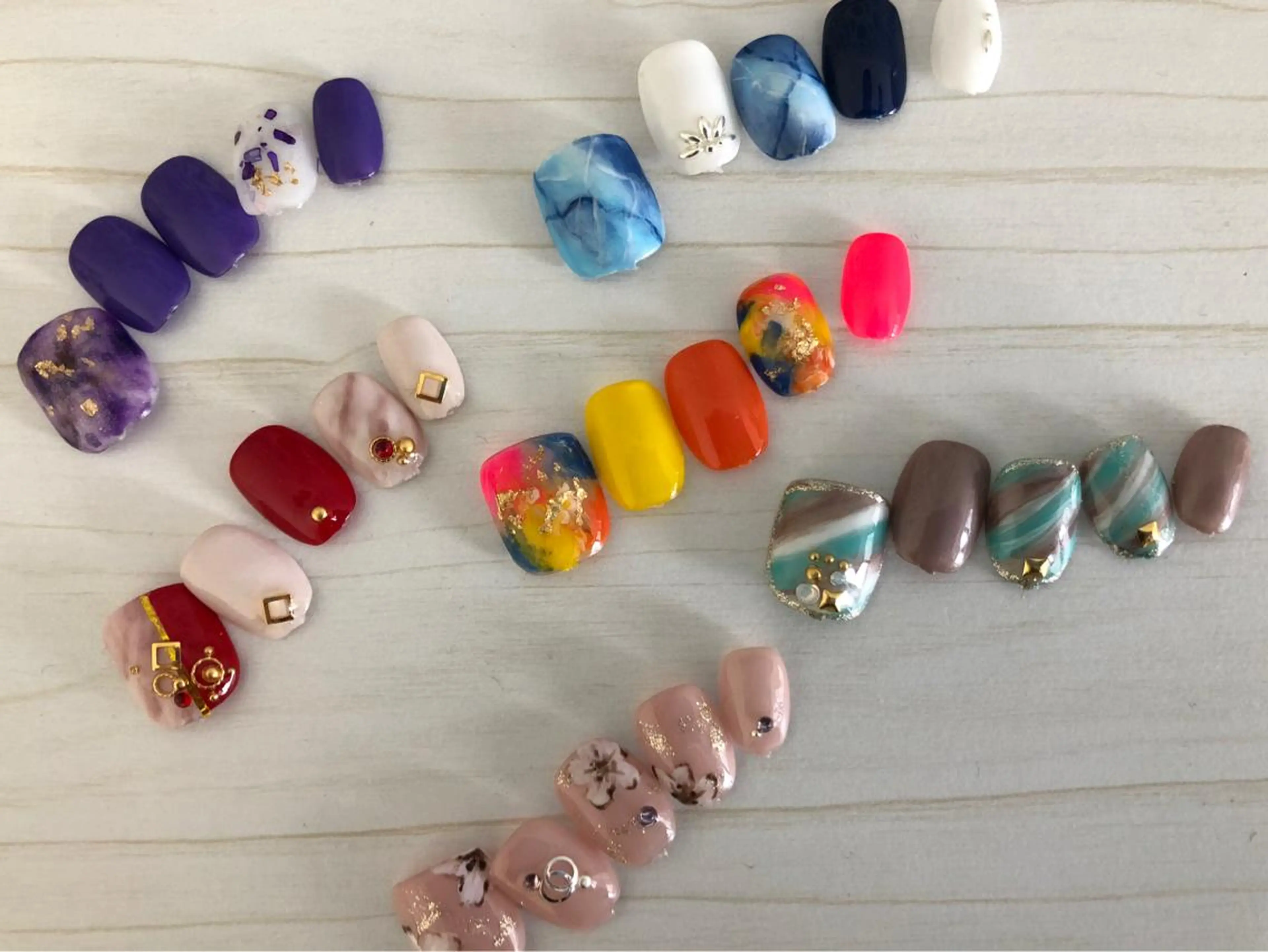 メンズ ネイル フットネイル J. NAILのネイルデザイン