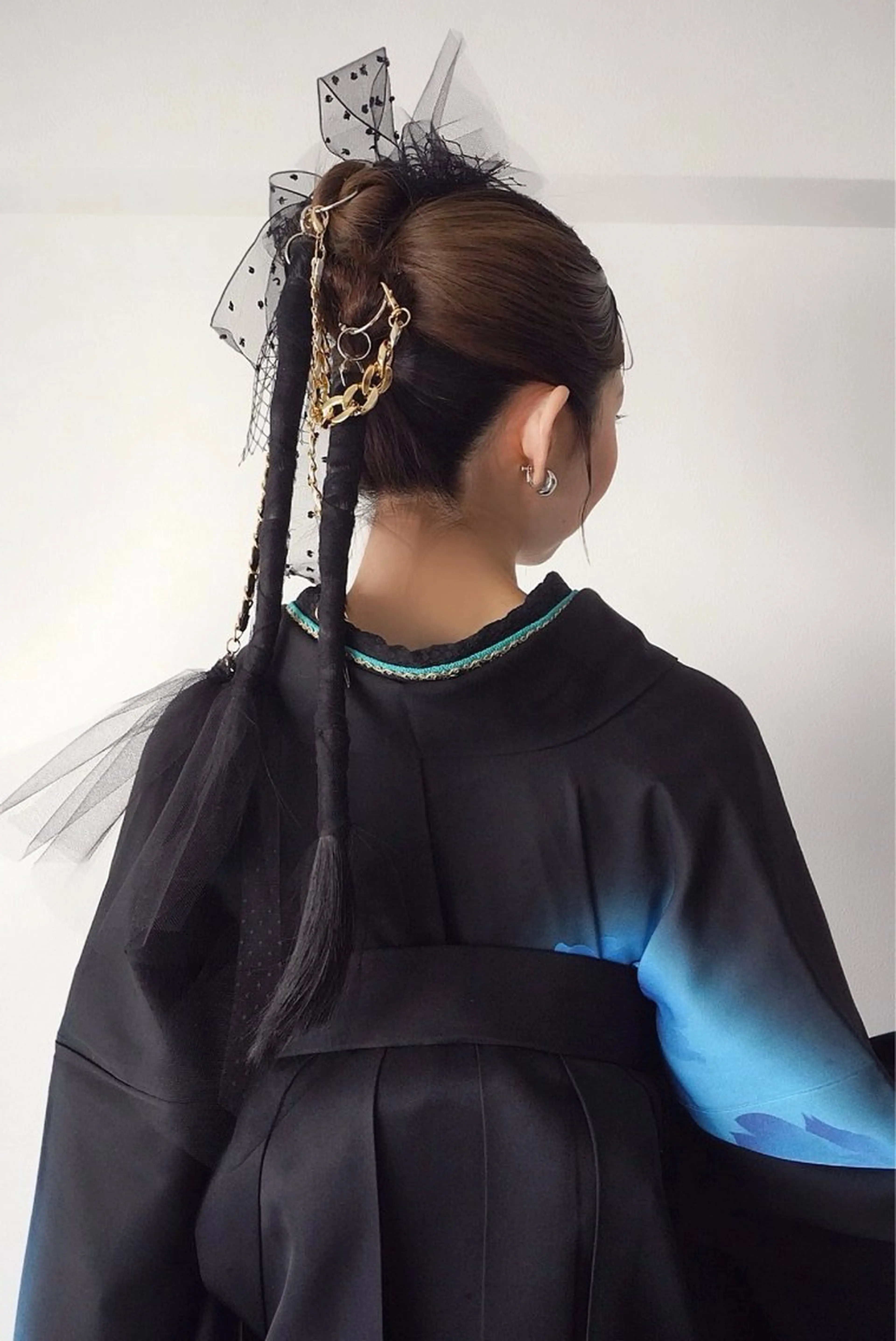 ミディアム ヘアアレンジ ポニーテール ラピスコ所属・ヘアメイク MEGUのその他イメージ