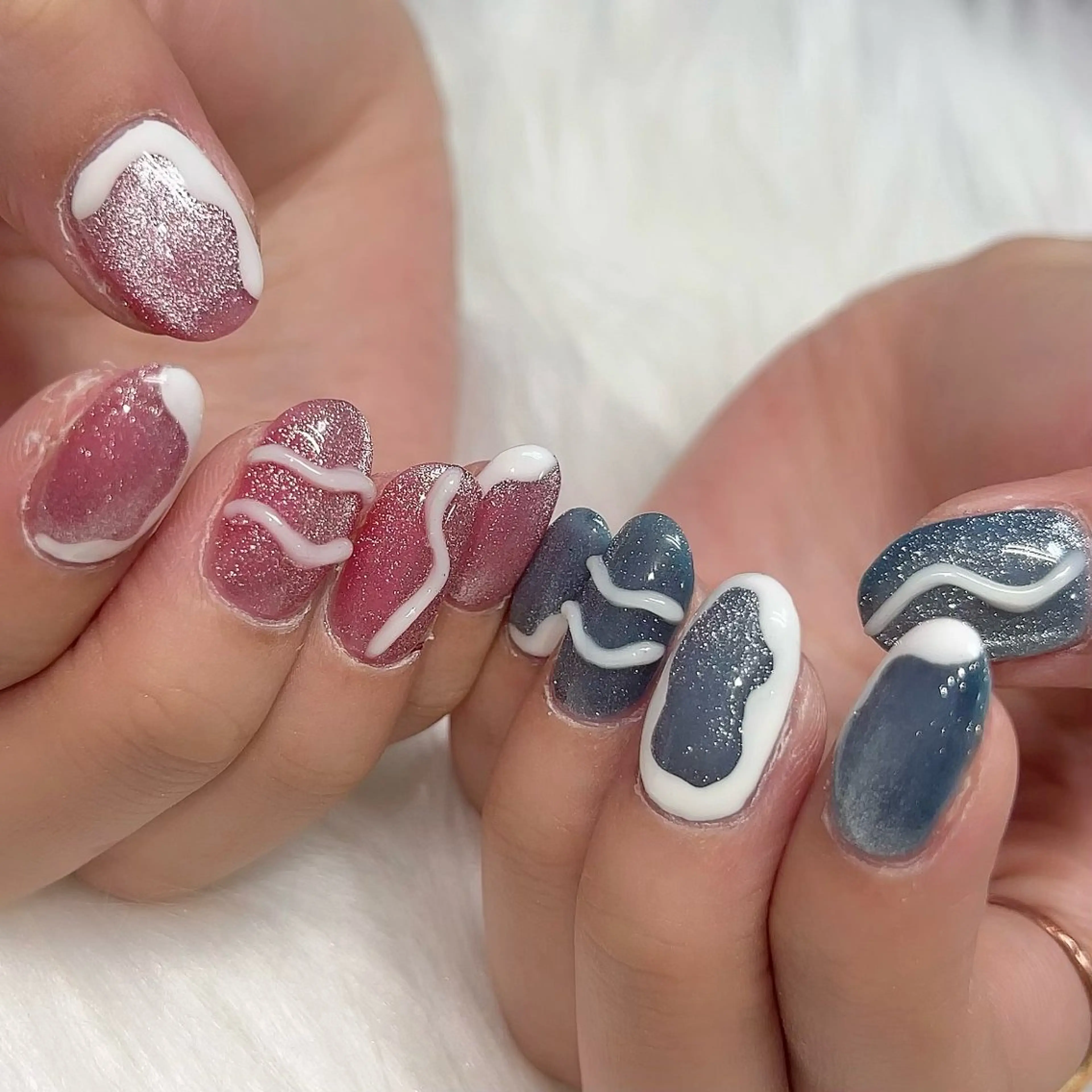 ネイル ハンドネイル 【Yappy🌈】 💖P-tanaのネイルデザイン