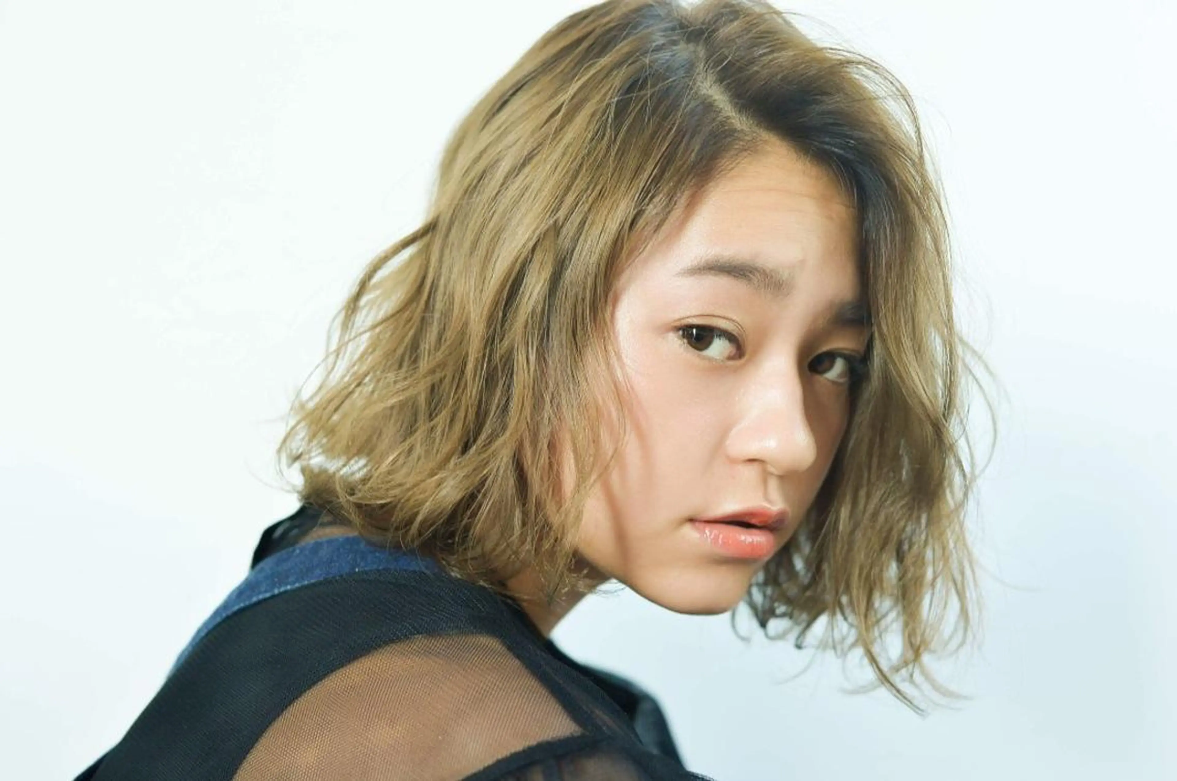 ミディアム カラー MAY. by  bonheur所属・三好 麻美のヘアスタイル