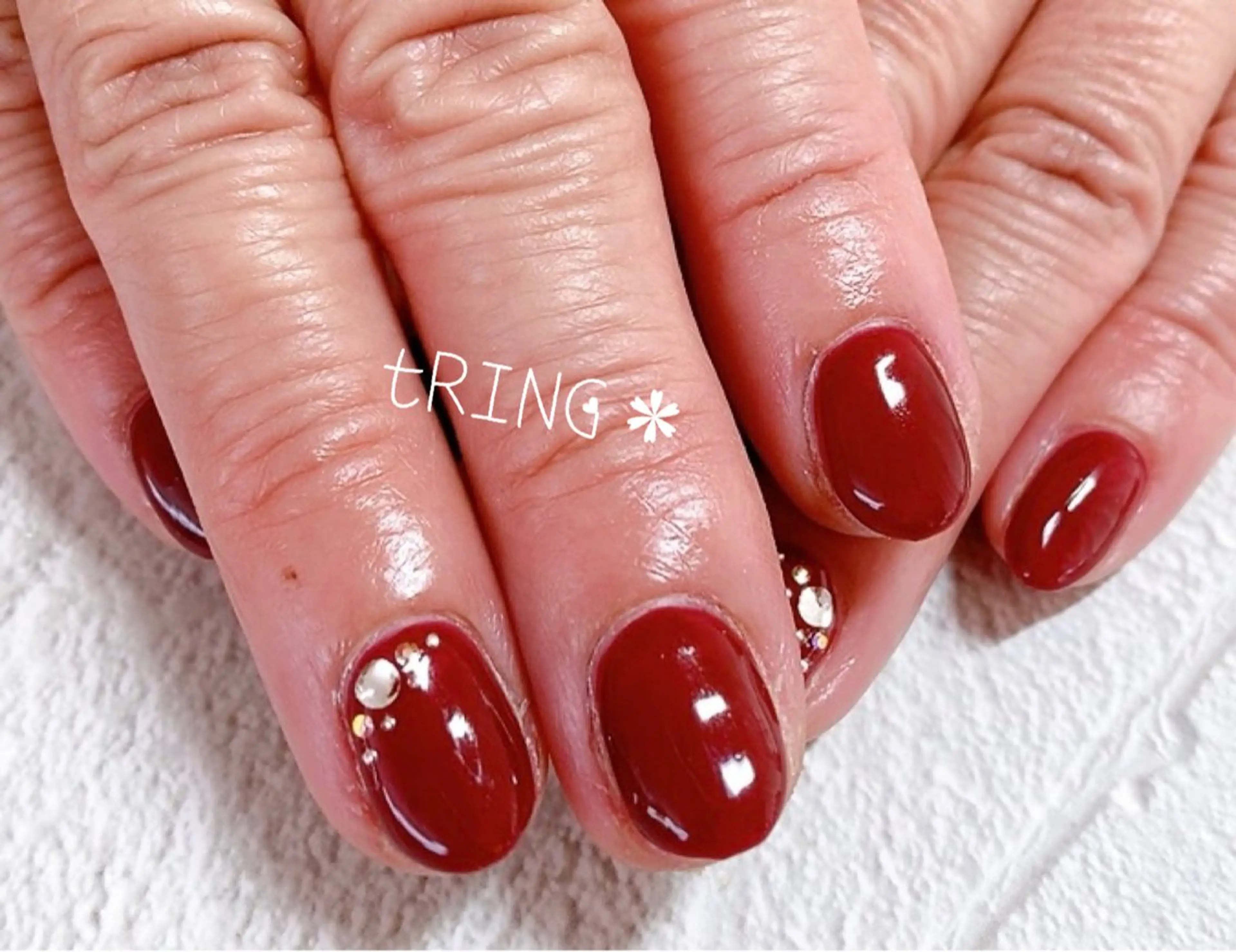 ネイル ハンドネイル tRING＊ しいの木台のネイルデザイン