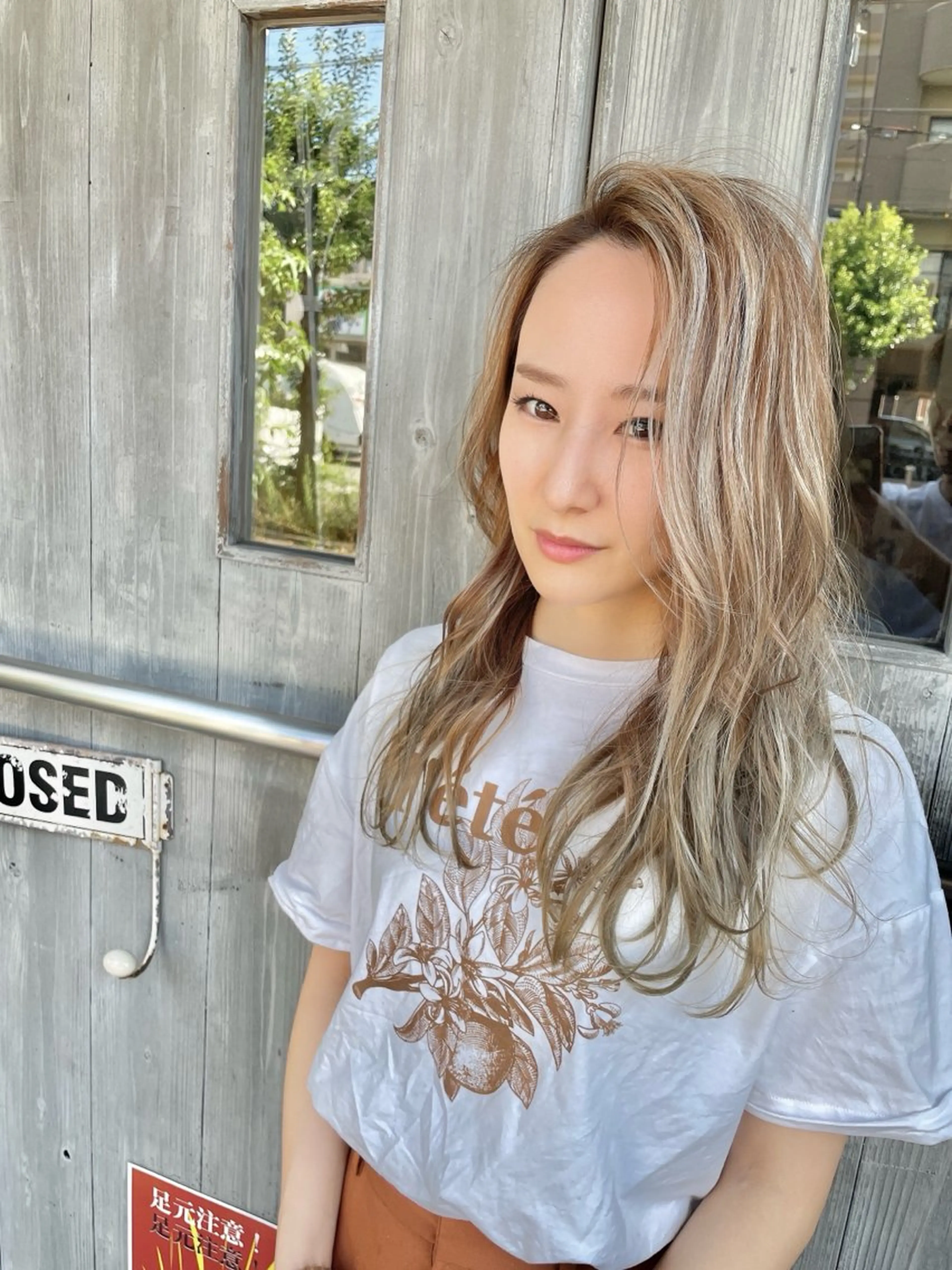 カラー ハイライトカラー 穐田 航のヘアスタイル