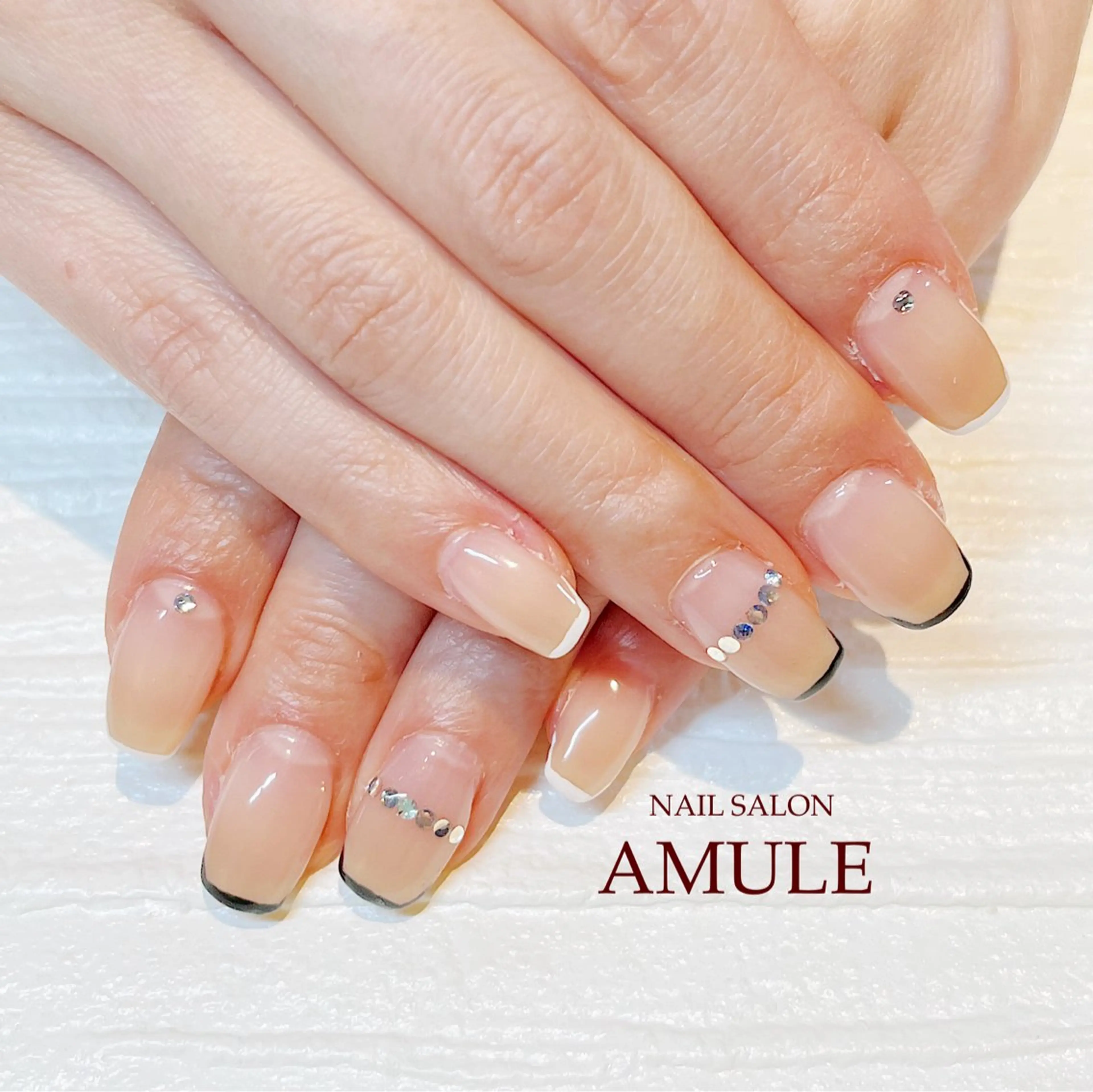 ネイル アートネイル ジェルネイル ハンドネイル NAILSALON AMULEのネイルデザイン