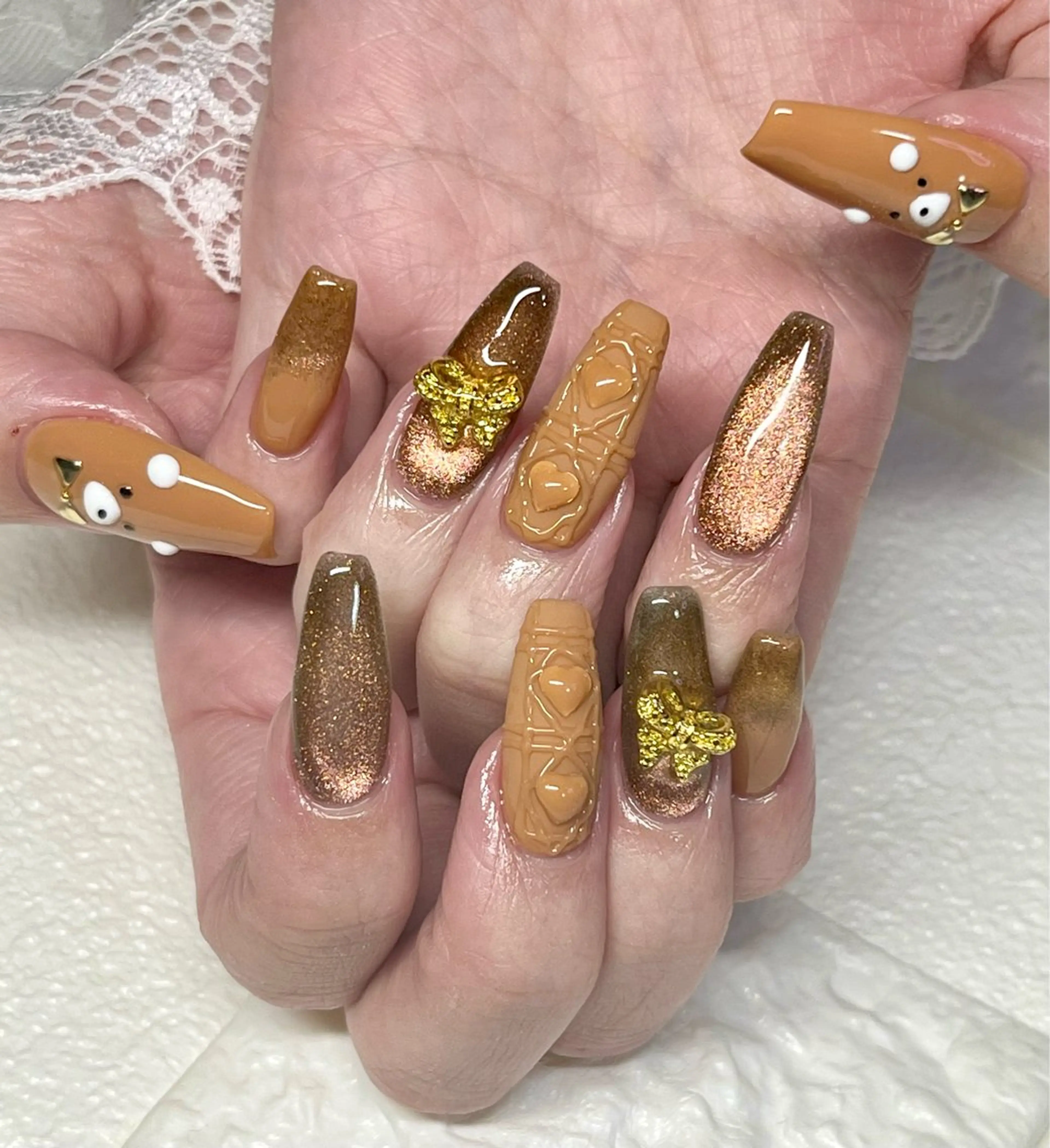 ネイル アートネイル ハンドネイル まり りぃ〜んのネイルデザイン