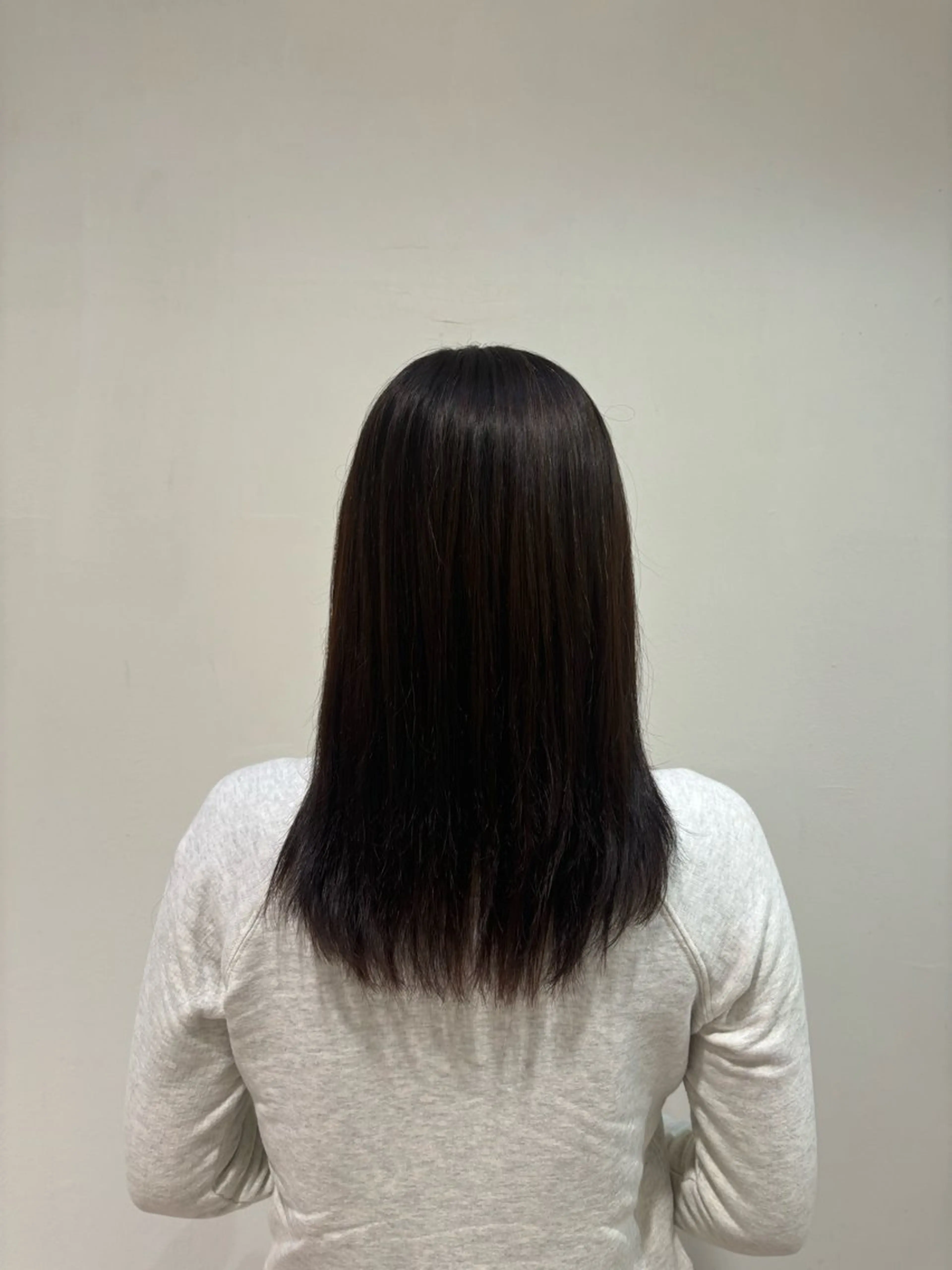 ミディアム 縮毛矯正 モデル募集中🐰 豊橋/金城未帆🌙のヘアスタイル