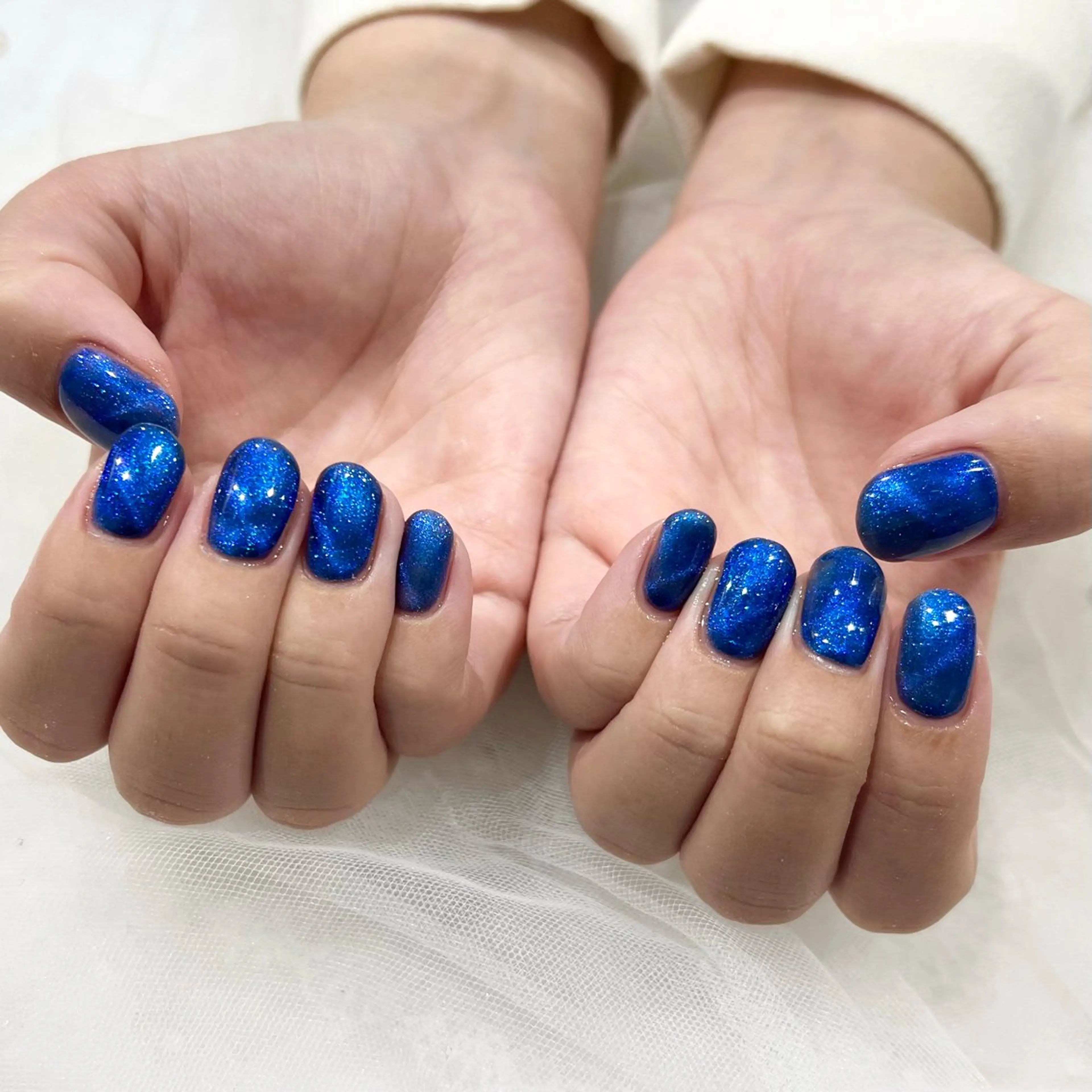 ネイル マグネットネイル ハンドネイル 🧡Shine船橋 鳴海🧡のネイルデザイン