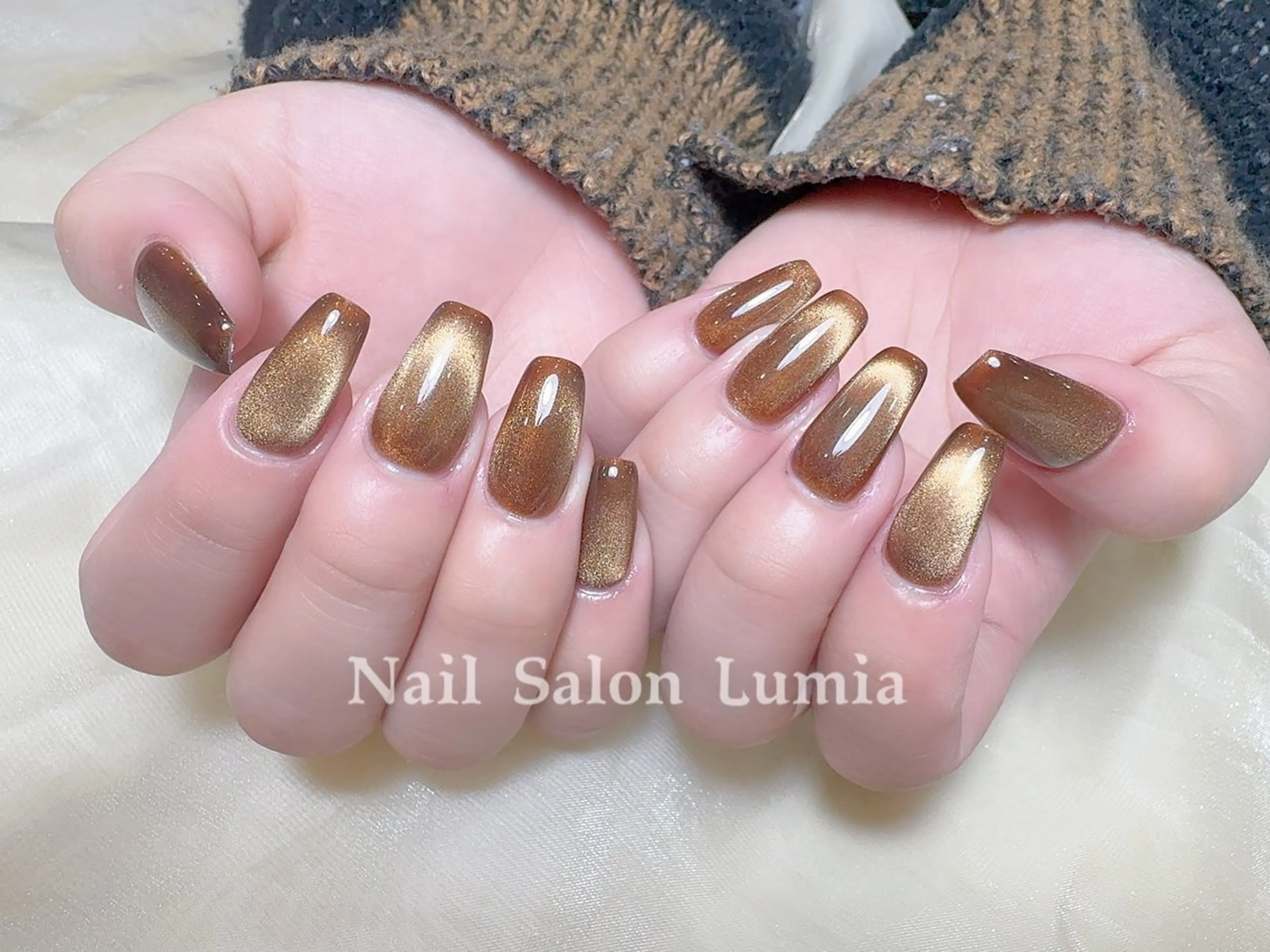 ネイル ハンドネイル ネイルサロン ルミア Lumia 店長のネイルデザイン