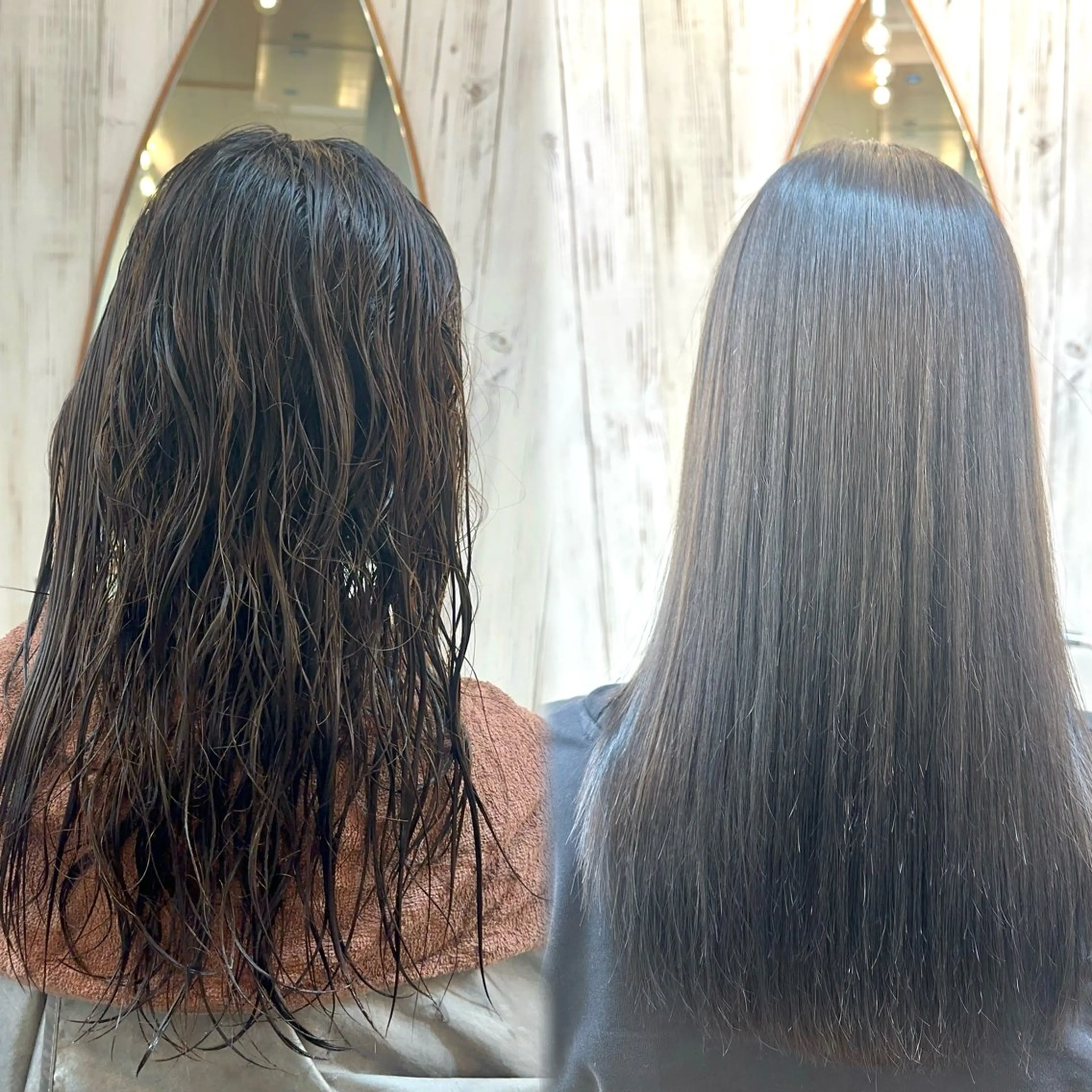 ロング カット 縮毛矯正 トリートメント 髪質改善✨縮毛矯正 ショートボブ/ともきのヘアスタイル