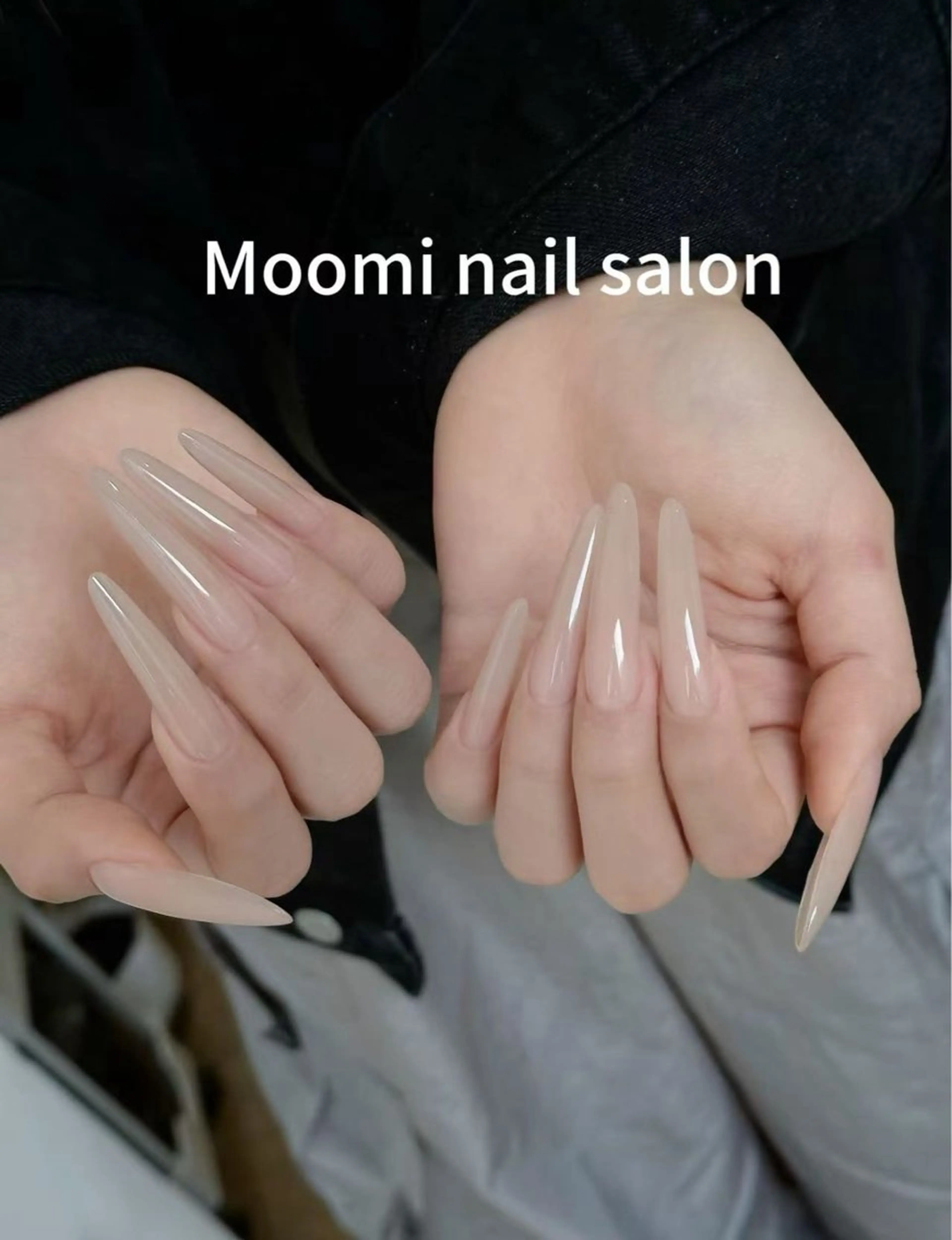 ロング ハンドネイル Moomi nail salonのネイルデザイン