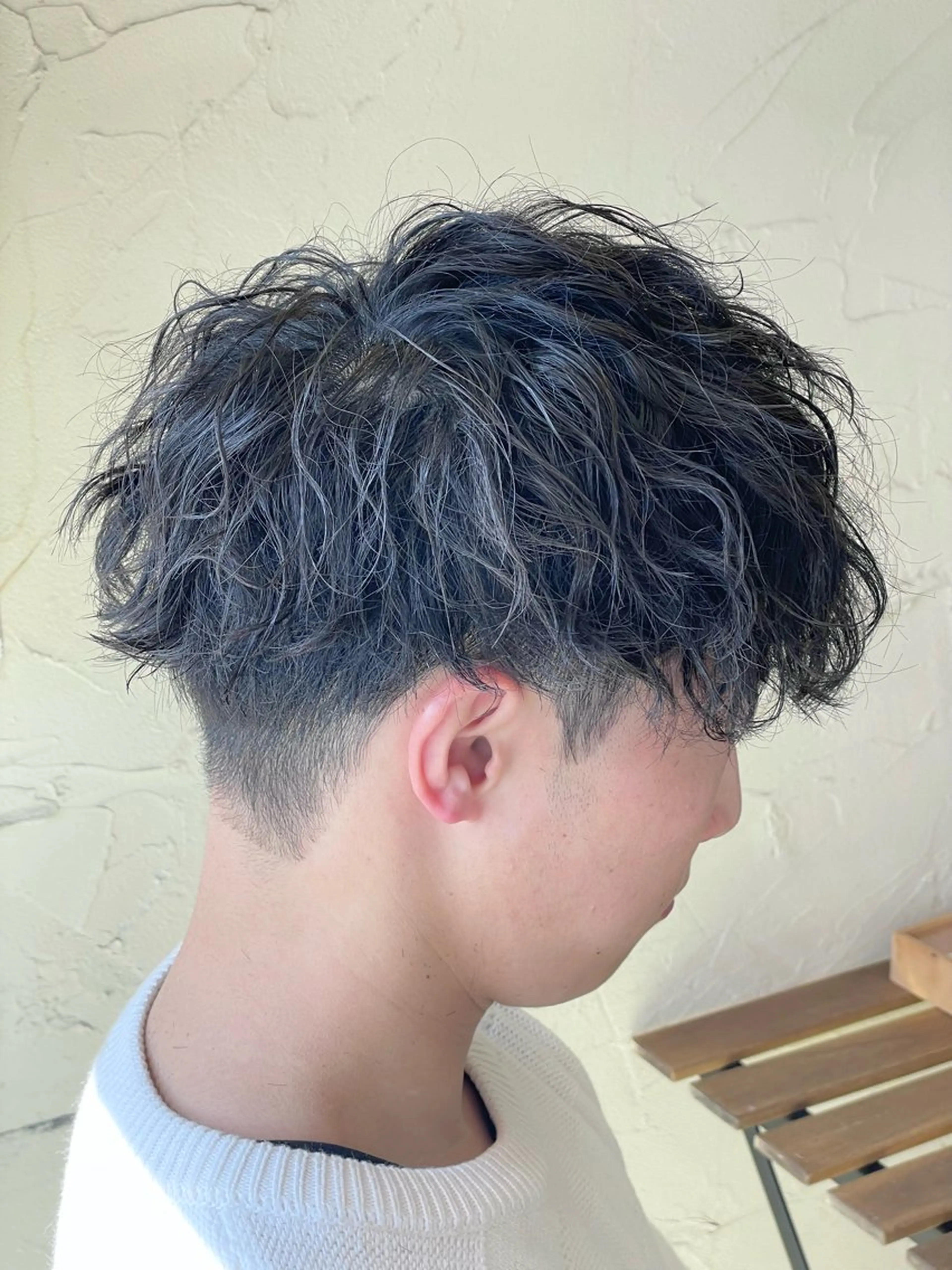 ショート パーマ メンズ メンズパーマ ツイストスパイラルパーマ スパイラルパーマ カット パーマ メンズ特化/パーマ指 名No.1/百瀬太郎のヘアスタイル