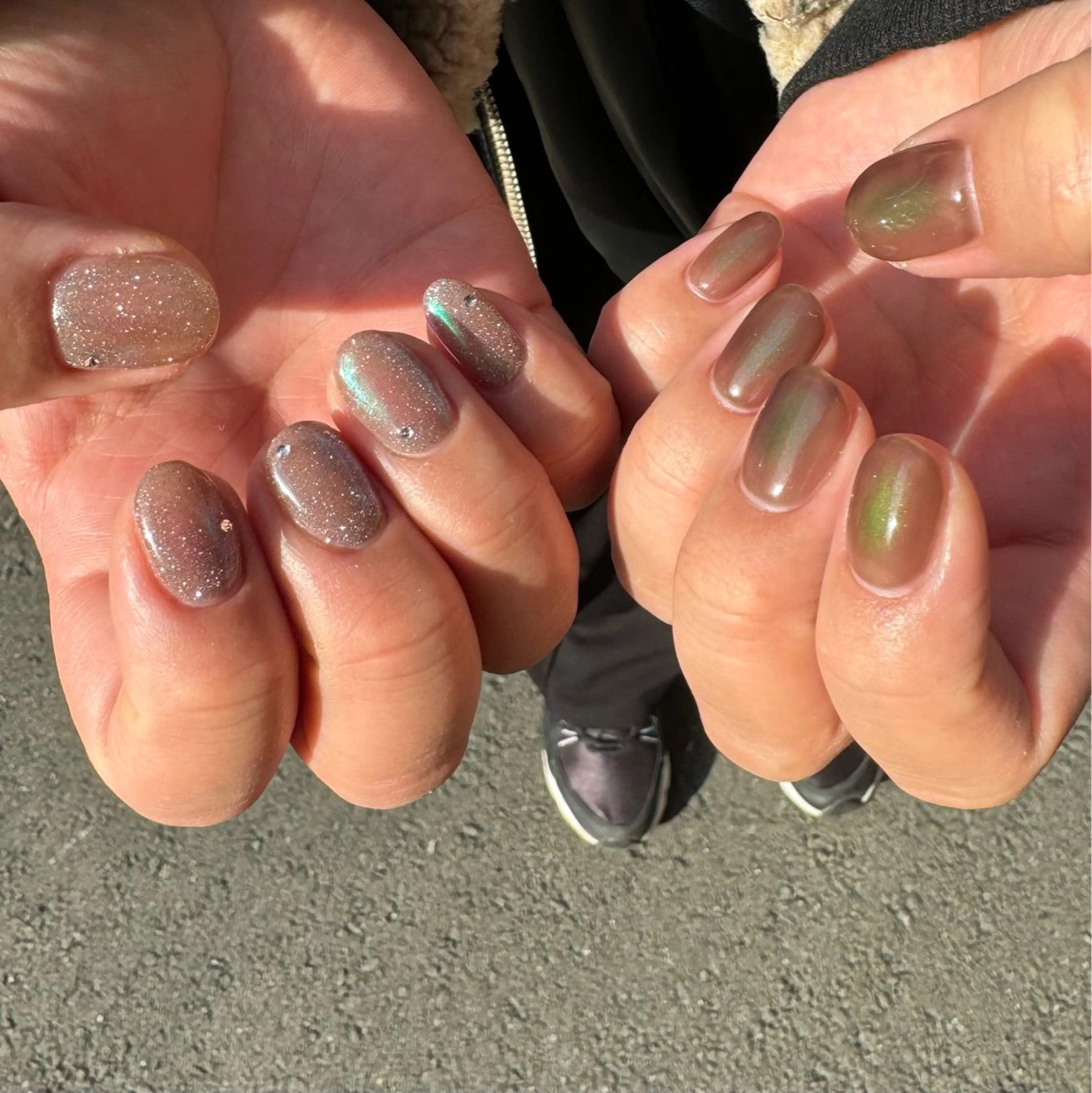 ネイル チークネイル MH_ Nailのネイルデザイン