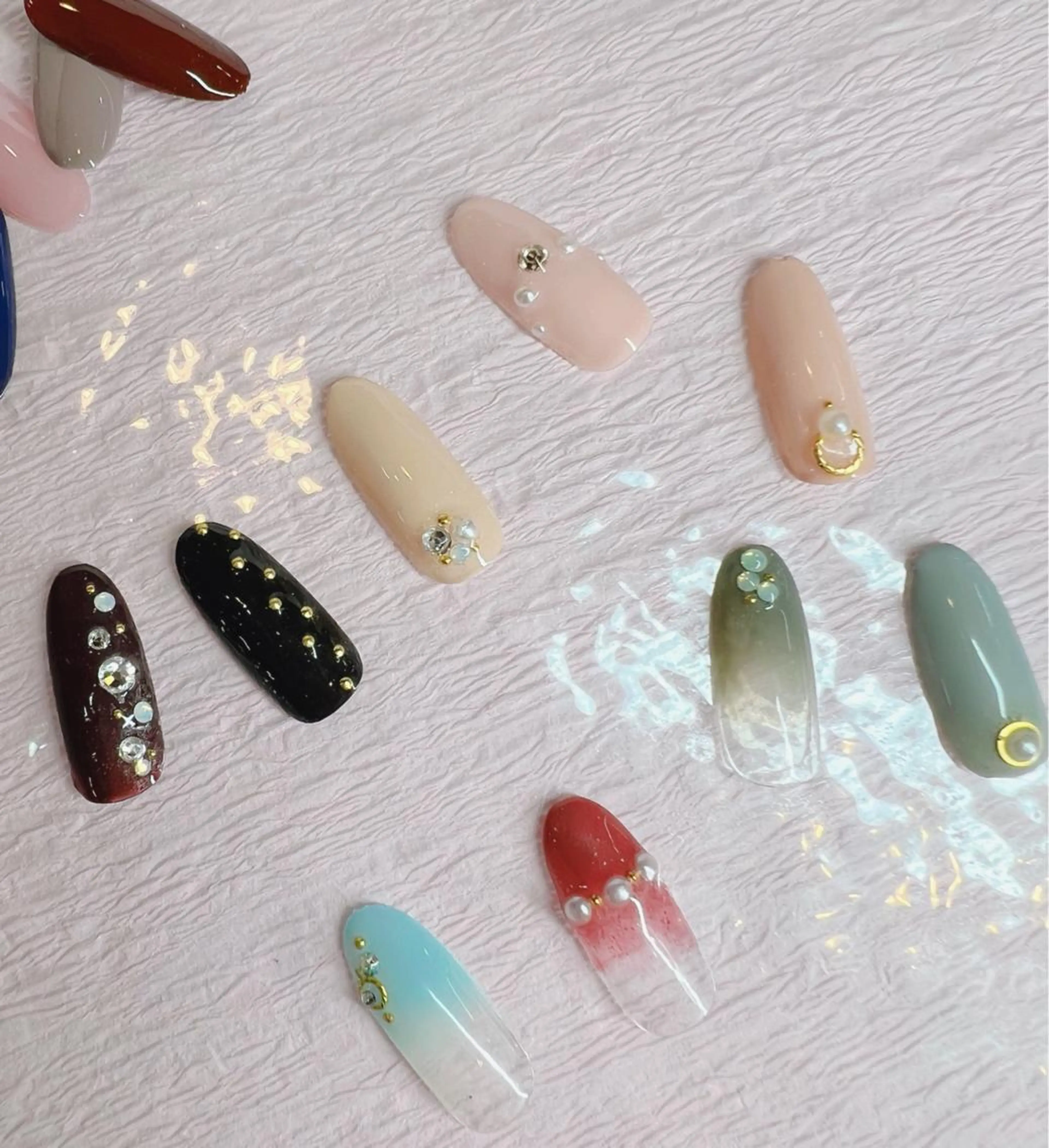 ネイル アートネイル ハンドネイル セプトネイル西大寺店 香取のネイルデザイン