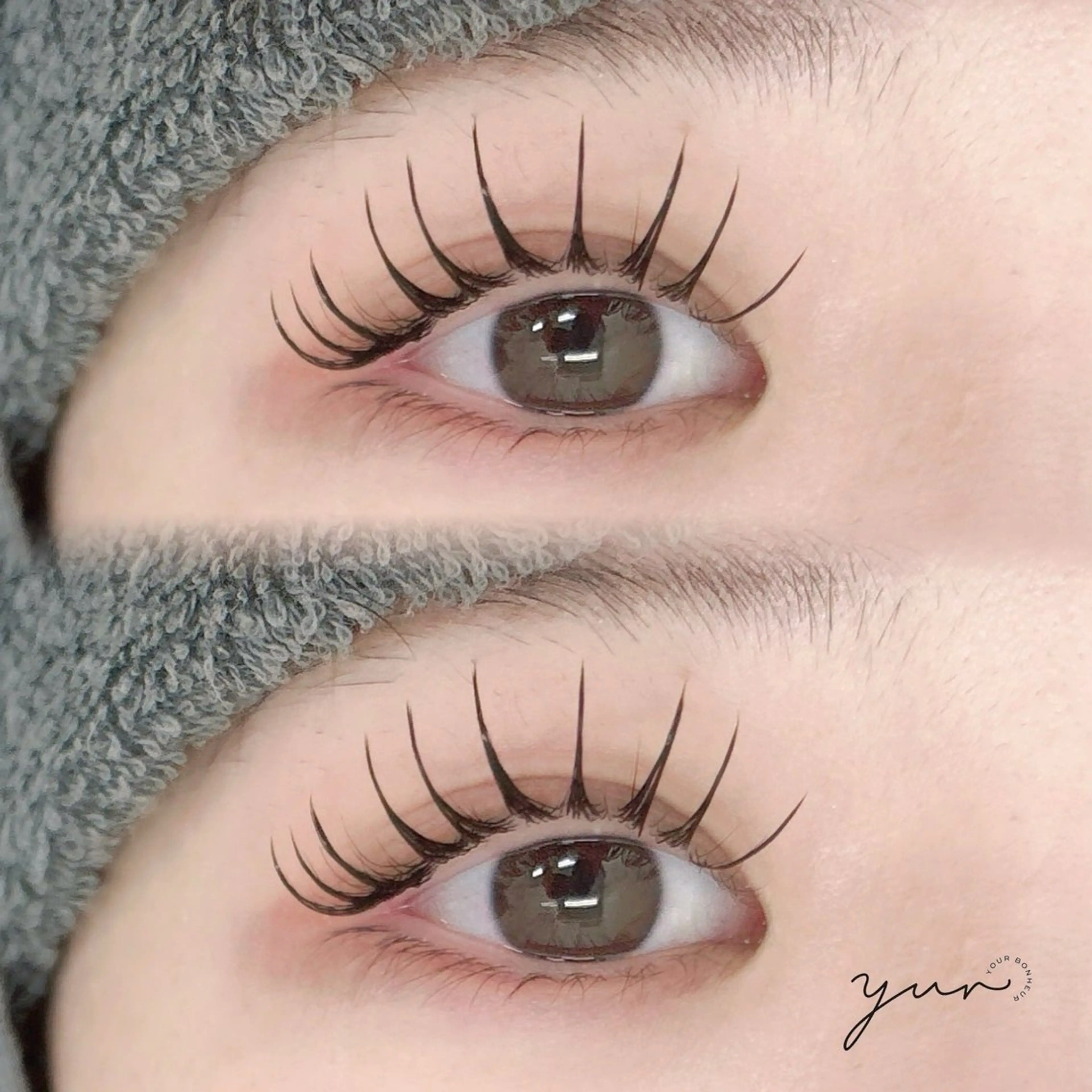 マツエク・マツパ マツエク yur西梅田 Mikuのマツエク・マツパデザイン