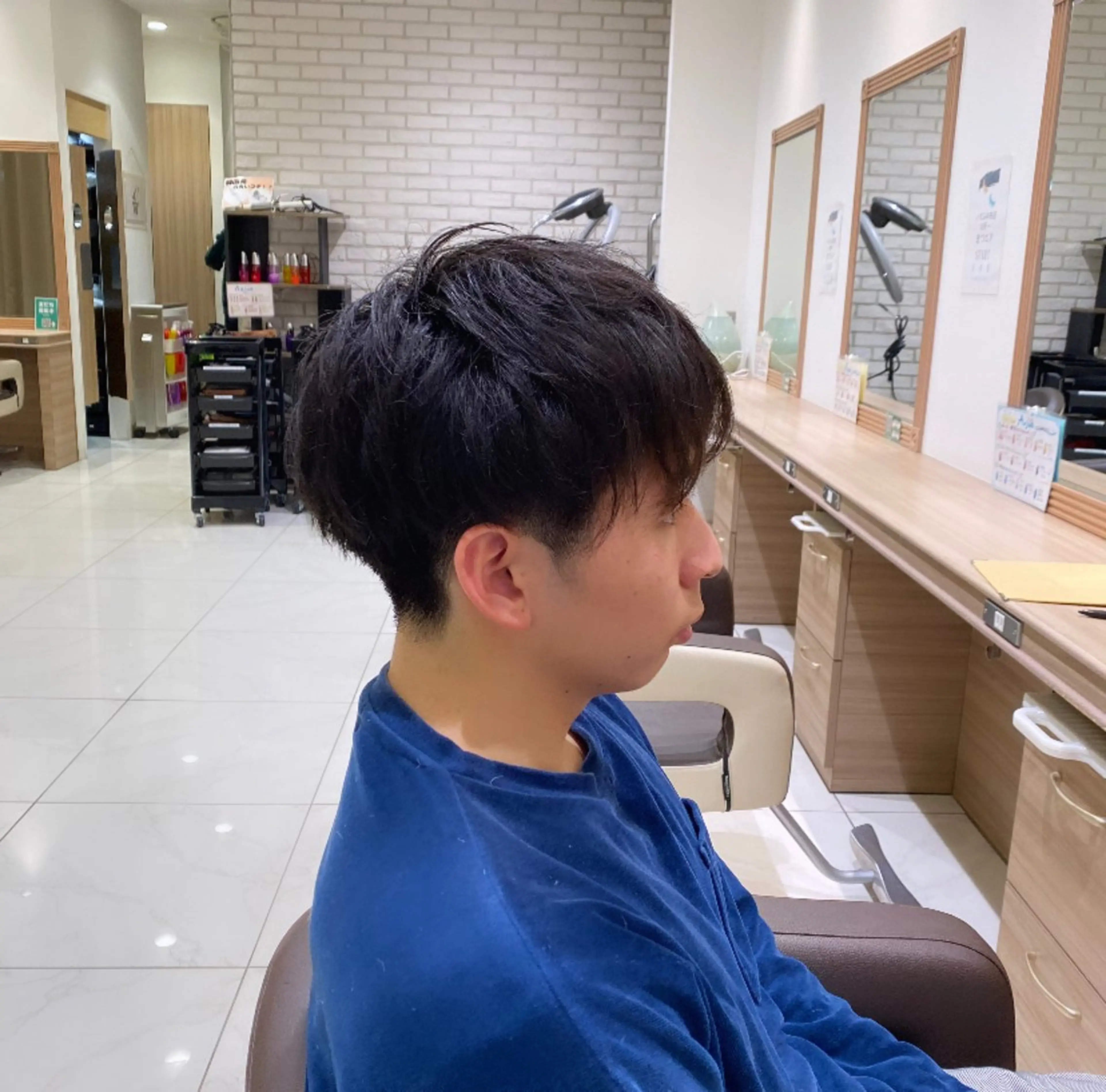 メンズ 藤井 花梨のヘアスタイル