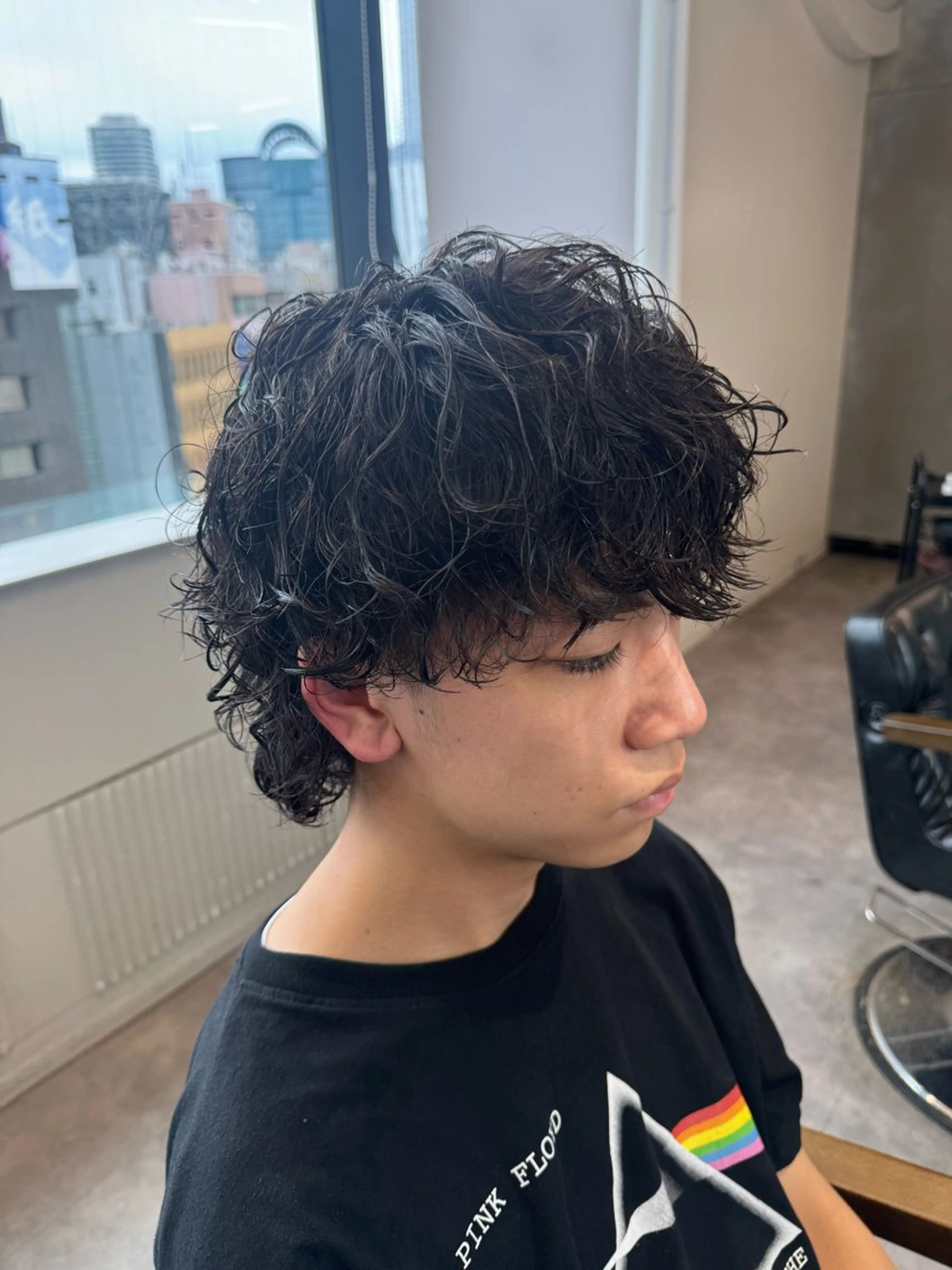 ミディアム カット パーマ ✨本日空きあります✨ 遠田コウヘイ🌟のヘアスタイル