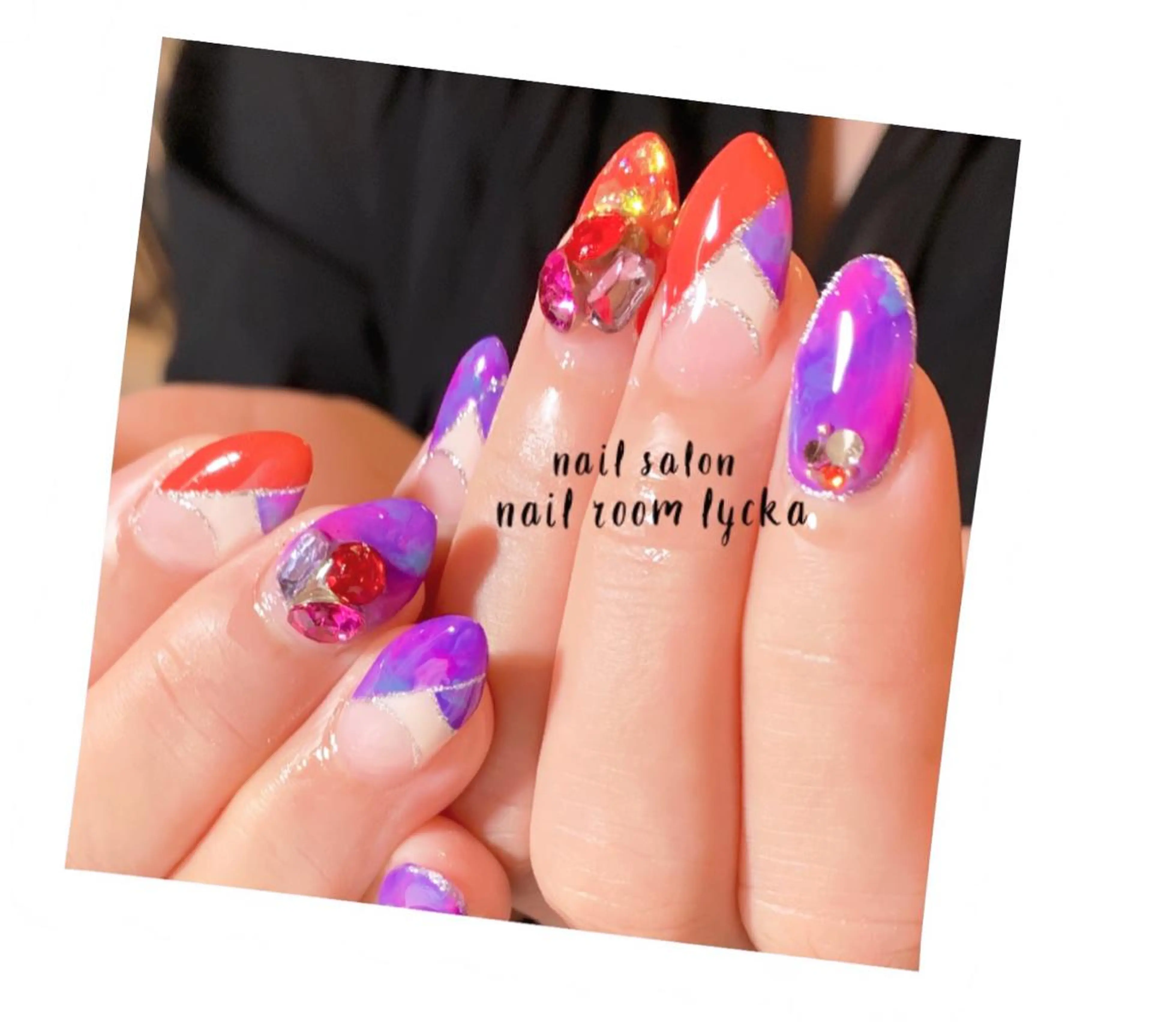 ネイル ﾈｲﾙﾙｰﾑﾘｯｶ 𝐦𝐚𝐲𝐮のネイルデザイン