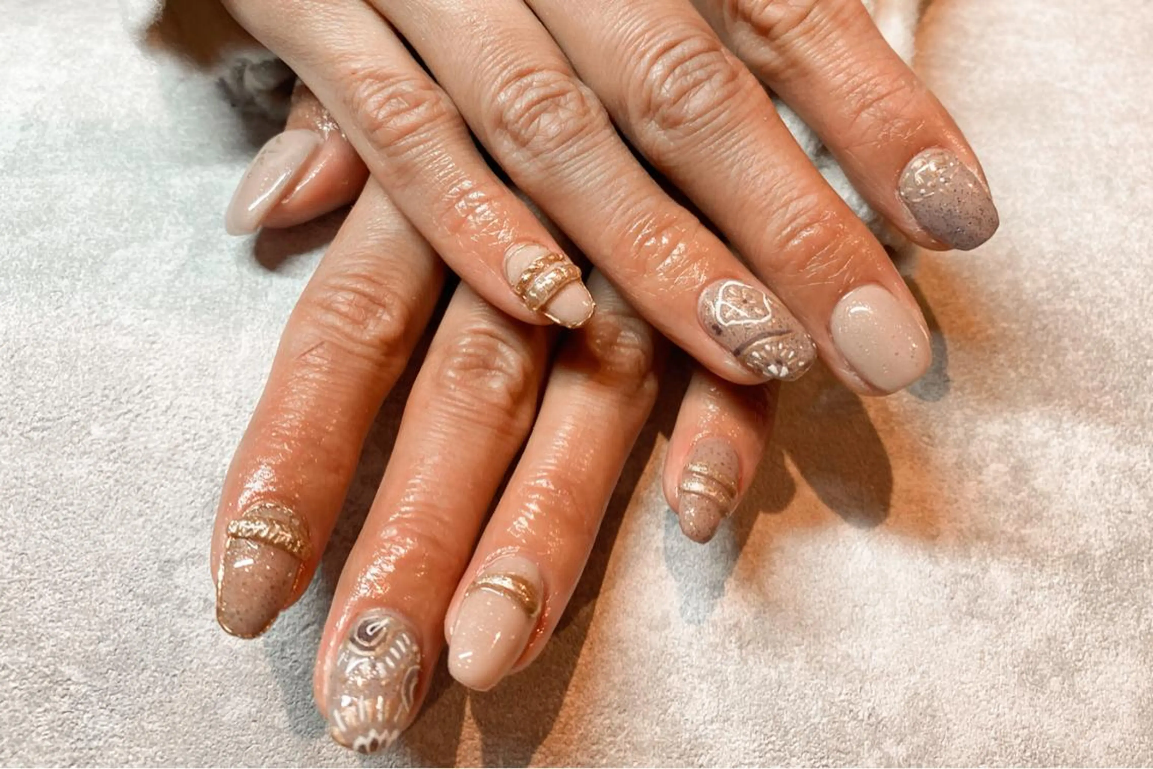 ネイル ハンドネイル NAIL Salon IP所属・長谷川 奈緒美のネイルデザイン