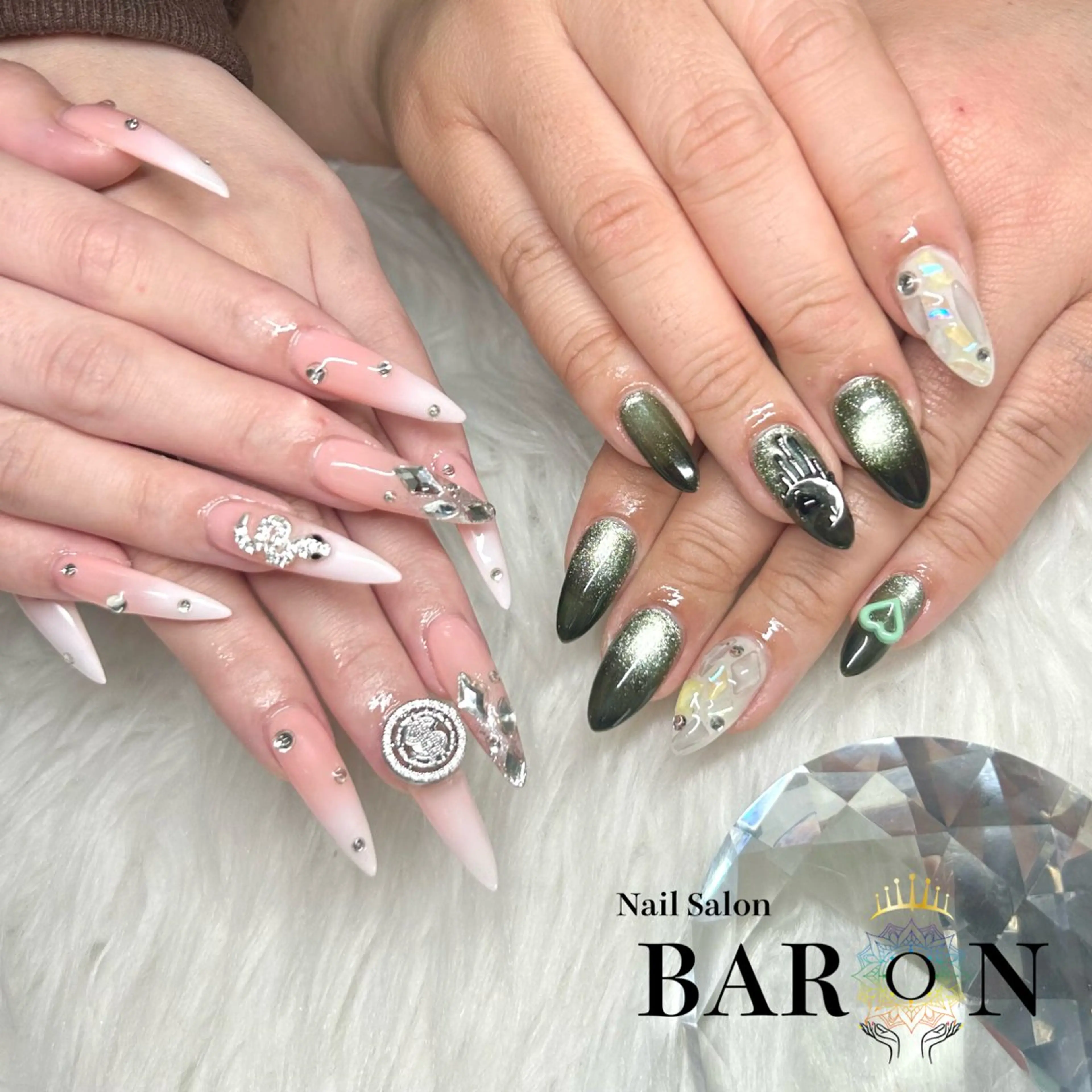 ネイル ハンドネイル ♛︎BARON♛︎ SUMIRE.のネイルデザイン