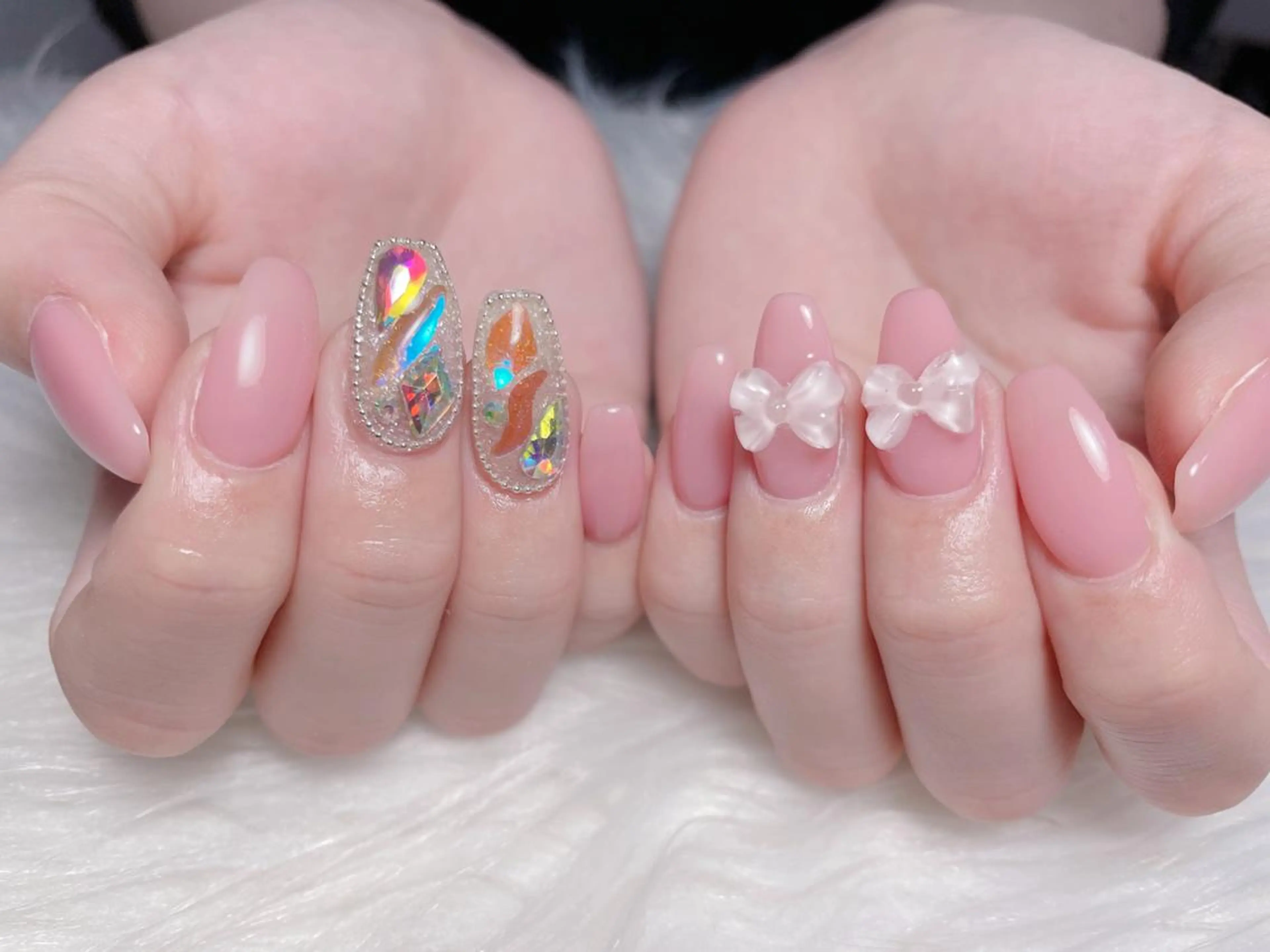 ネイル MiKi Nai池袋 長さだし得意のネイルデザイン