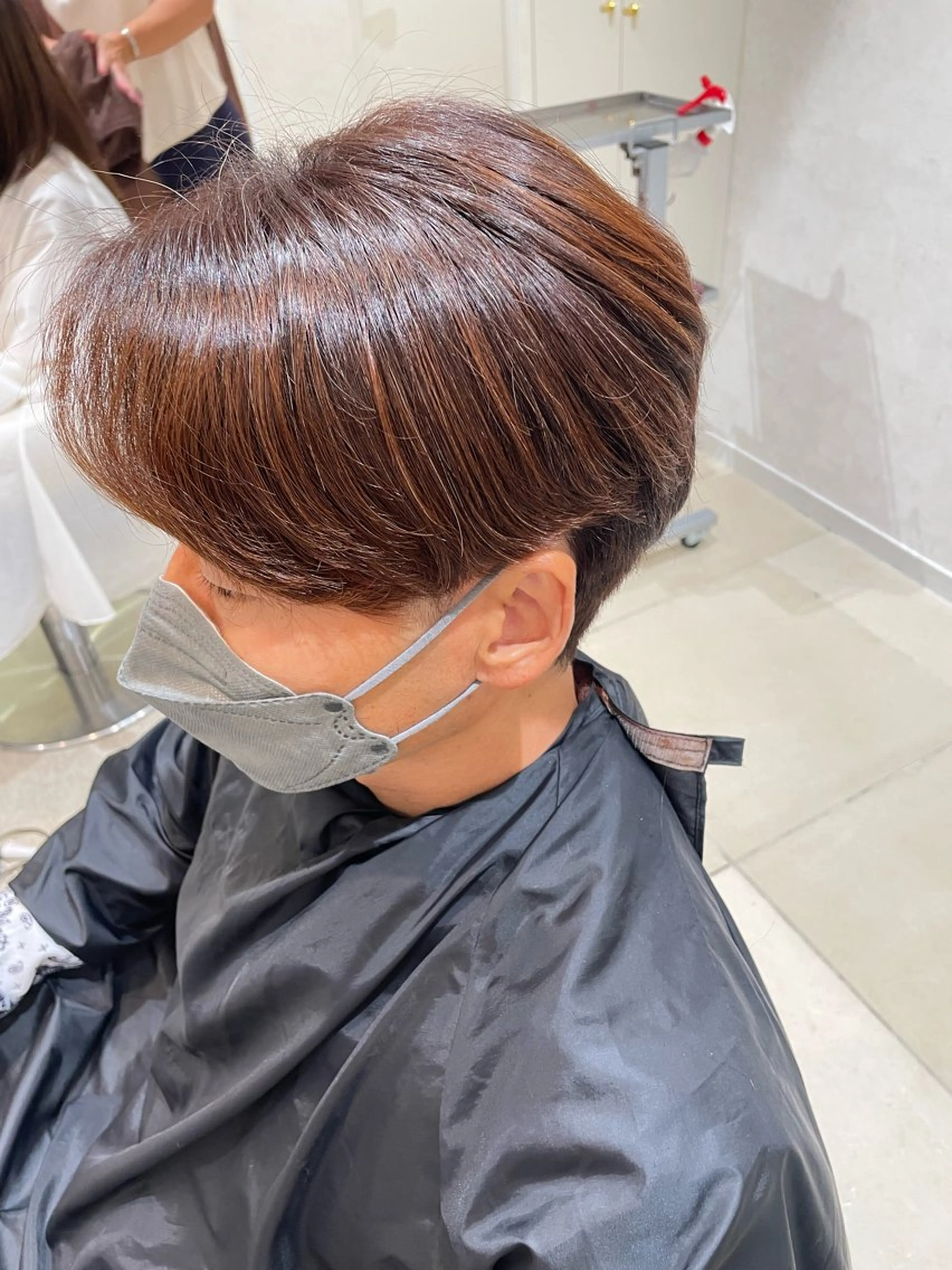 メンズ レイヤー×ハイライト 🌷RINA🌷のヘアスタイル