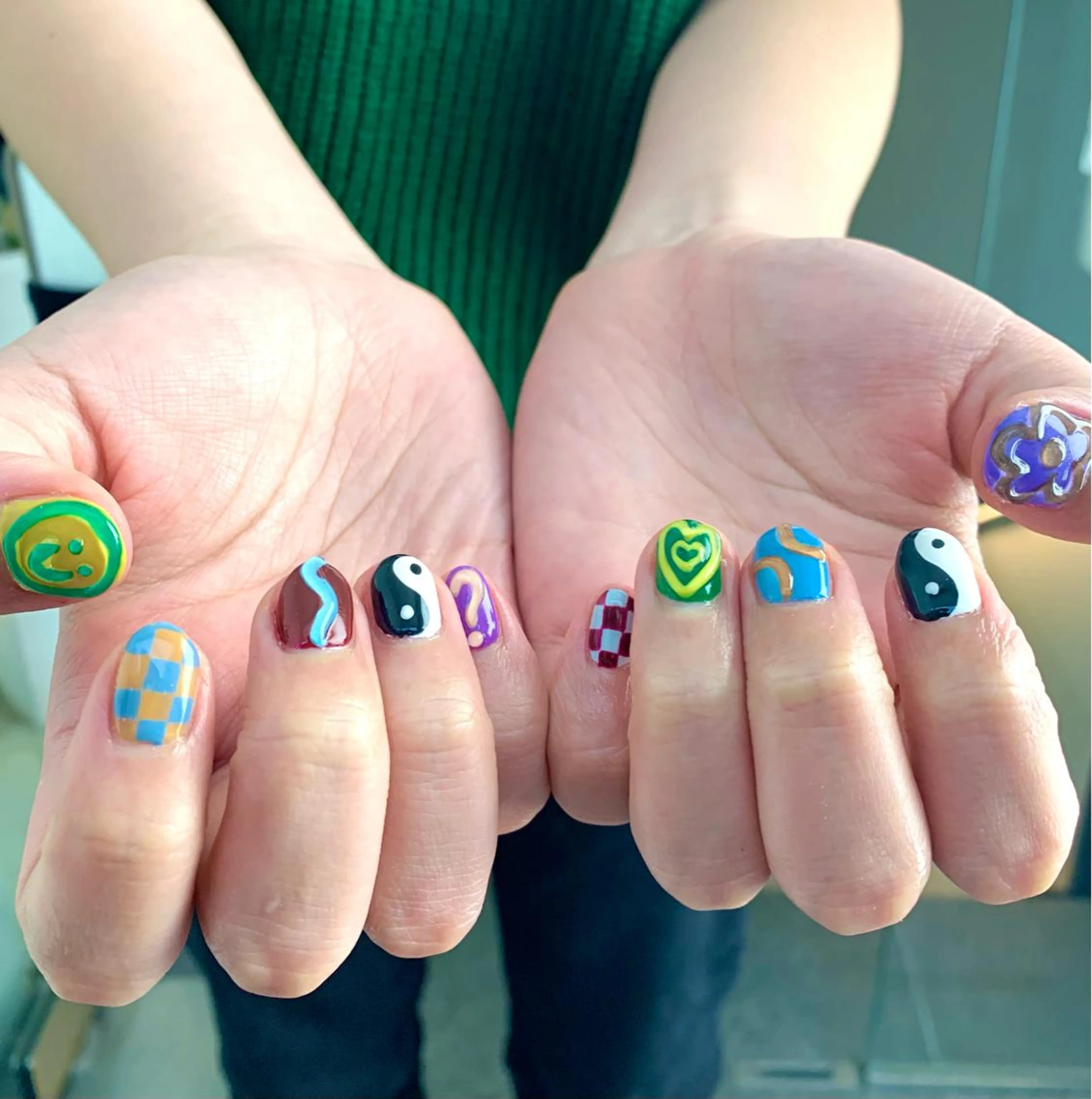 ネイル ぷっくりネイル ハンドネイル Kureha/ネイル トレンドヘアのヘアスタイル