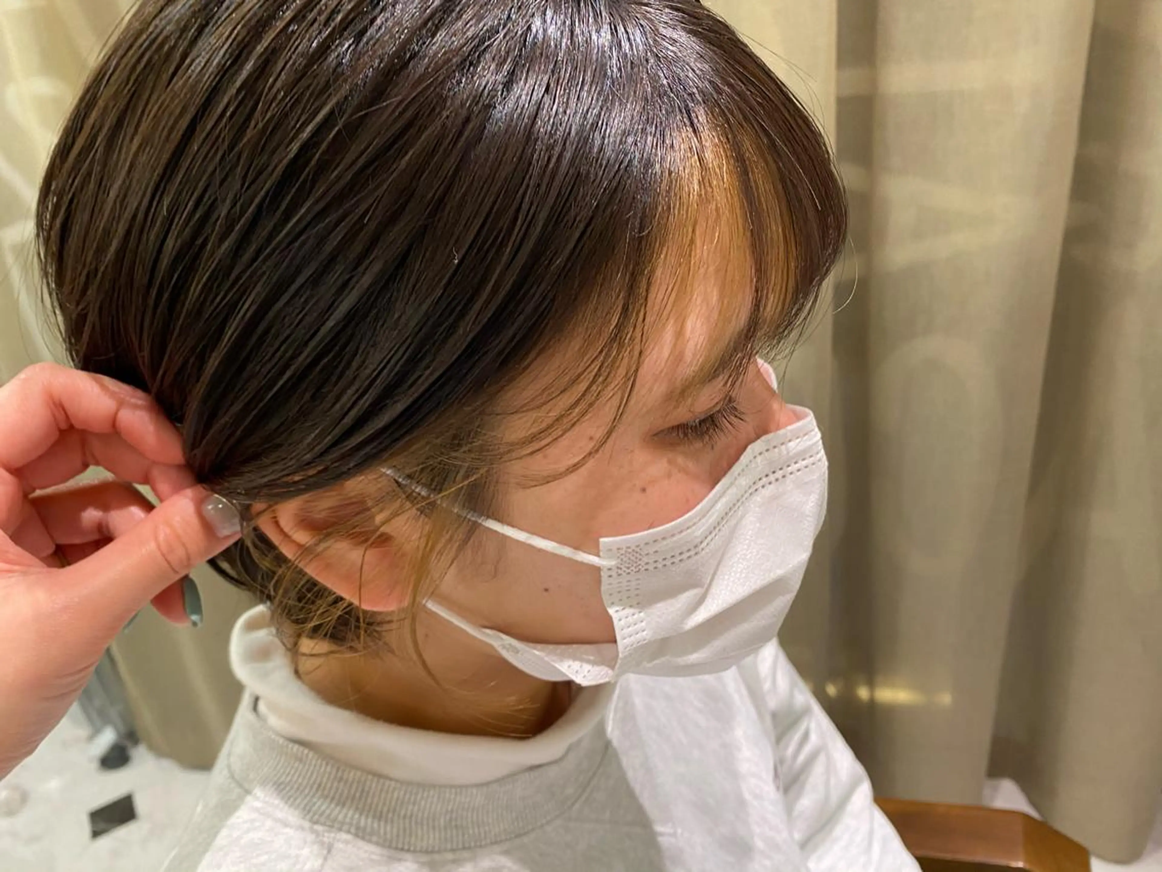 ショート カラー 松井 美波のマツエク・マツパデザイン