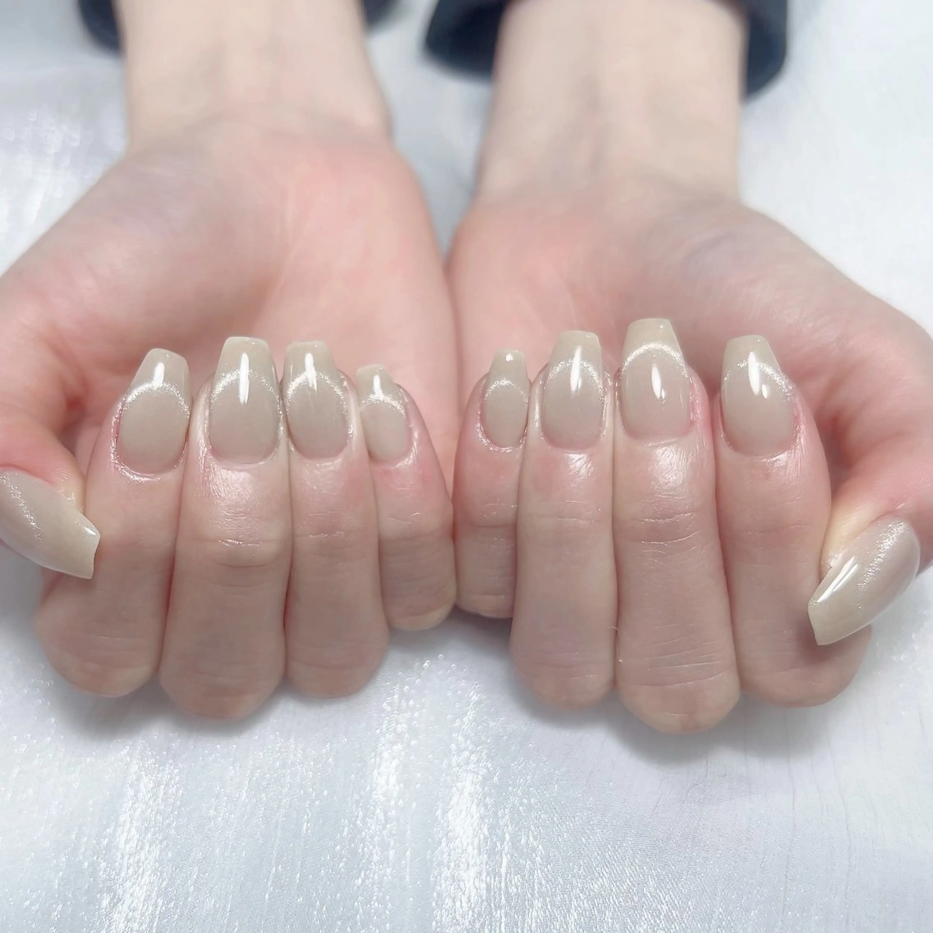 メンズ ネイル メンズ韓国風 アートネイル オーロラネイル ガーリー キラキラネイル Nail salon 木にいるのネイルデザイン