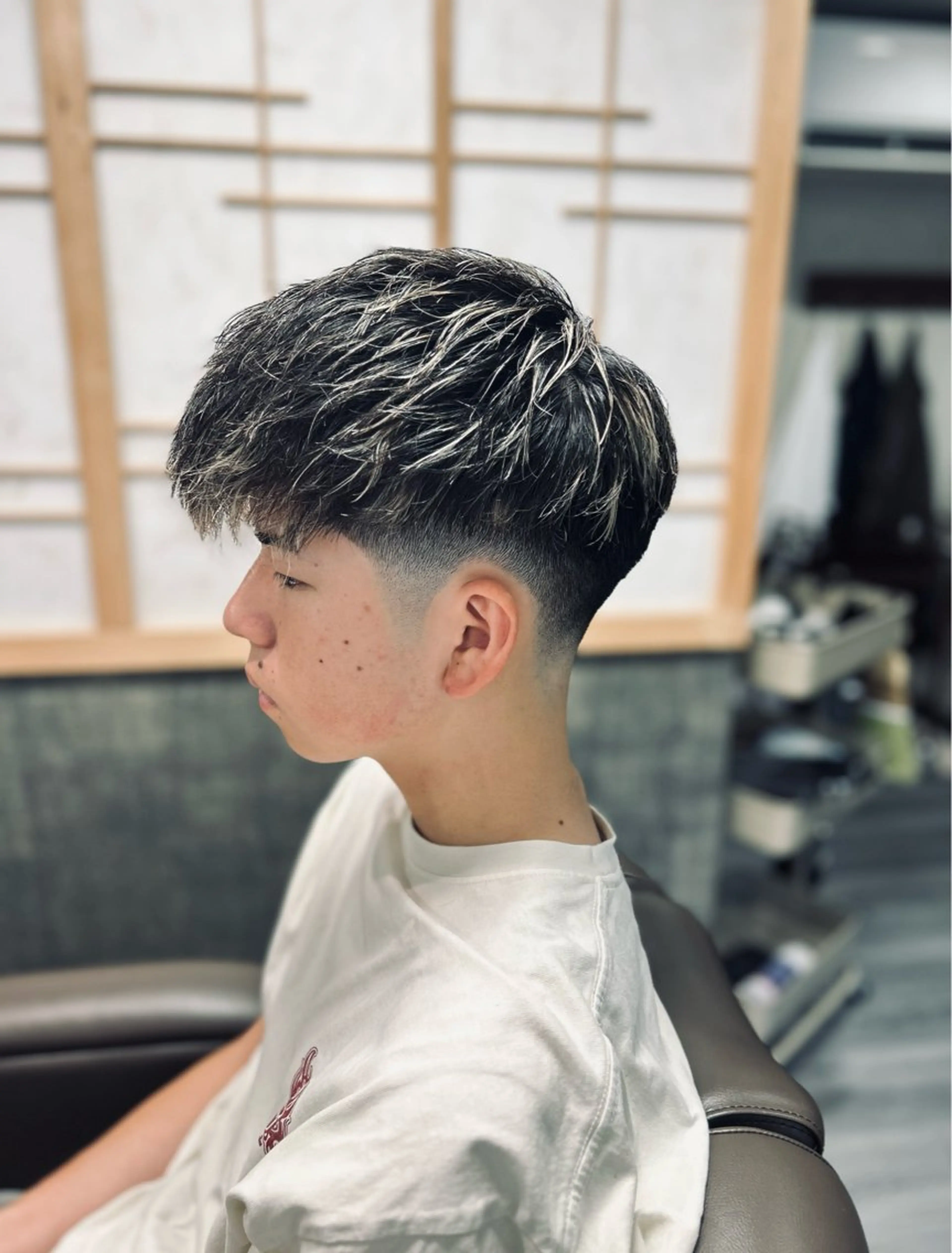 メンズ メンズハイライト カット メンズカット/ 雄大のヘアスタイル