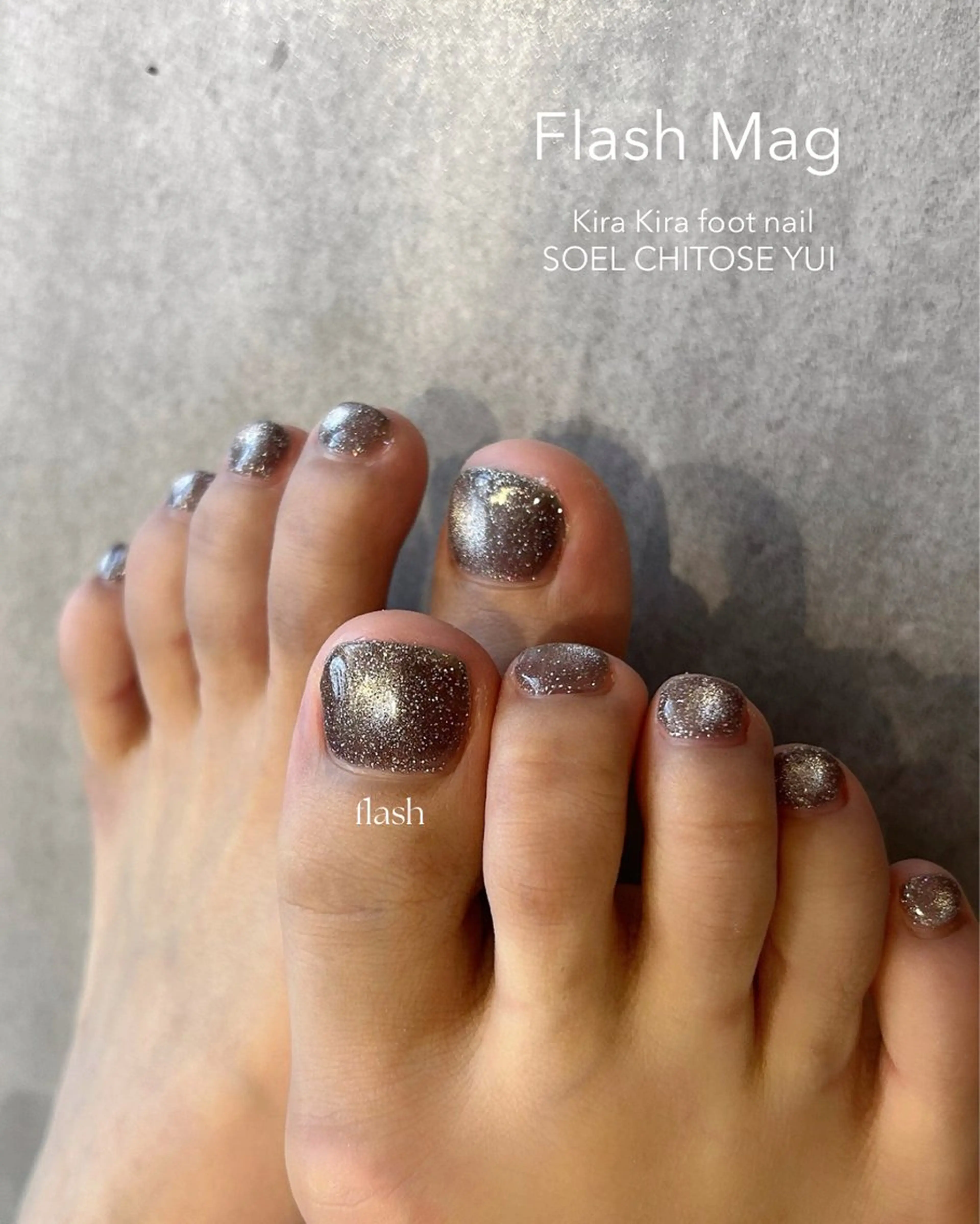ネイル フットネイル マグネットネイル ハンドネイル CHITOSE 結衣のネイルデザイン