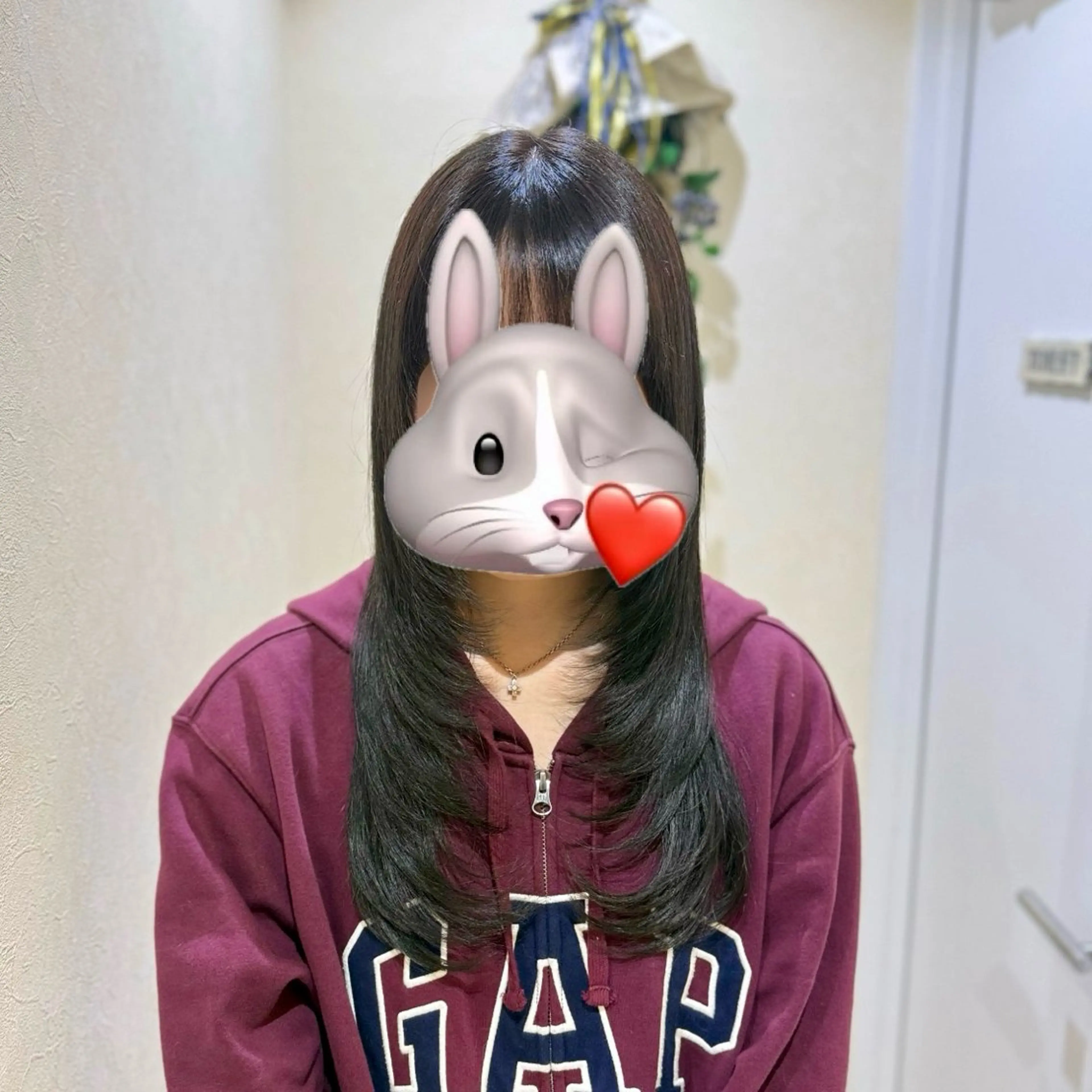 ロング カラー オリーブカラー レイヤーカット カット ヘアカラー トリートメント 髪質改善✖️透明感/ レイヤー/はるなのヘアスタイル