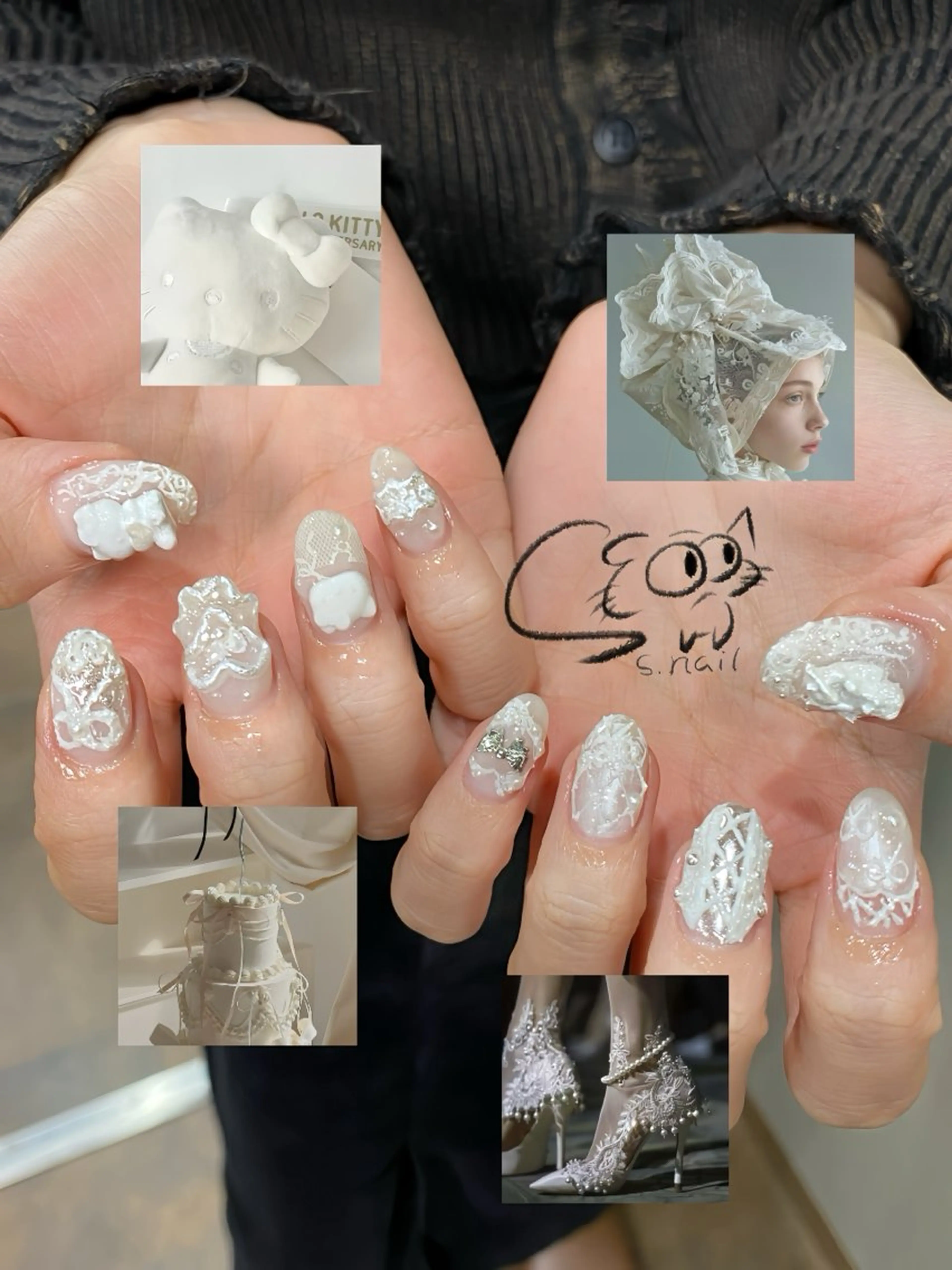 ネイル アートネイル チークネイル フレンチネイル グラデーション マグネットネイル ハンドネイル S.nail所属・S.nail _のネイルデザイン